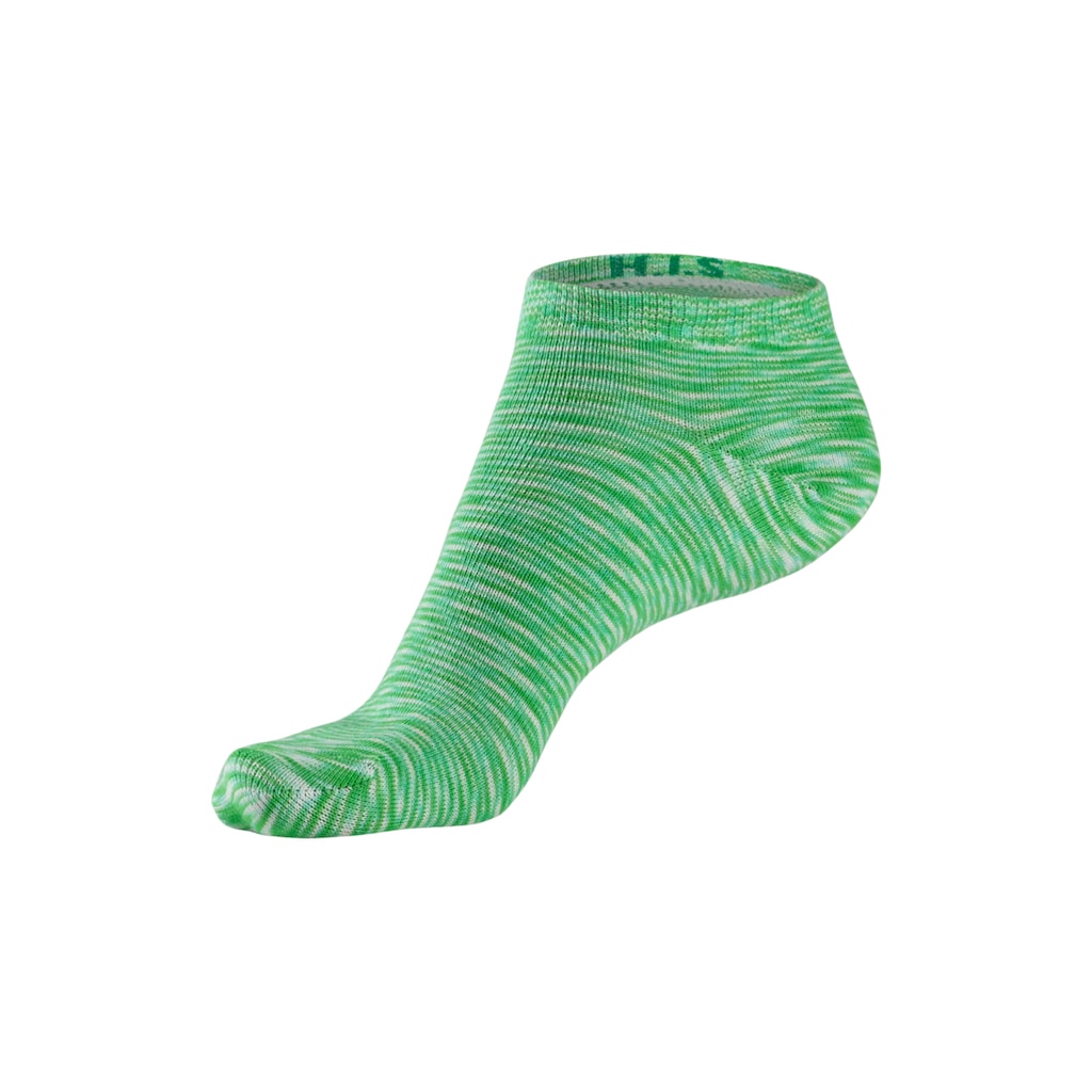 H.I.S Sneakersocken, (Packung, 6 Paar), mit farbigem Garn