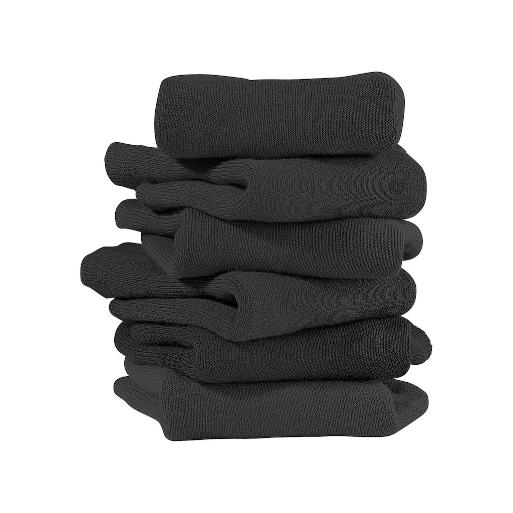 H.I.S Kurzsocken, (Packung, 6 Paar), mit kuscheligem Innenfrottee