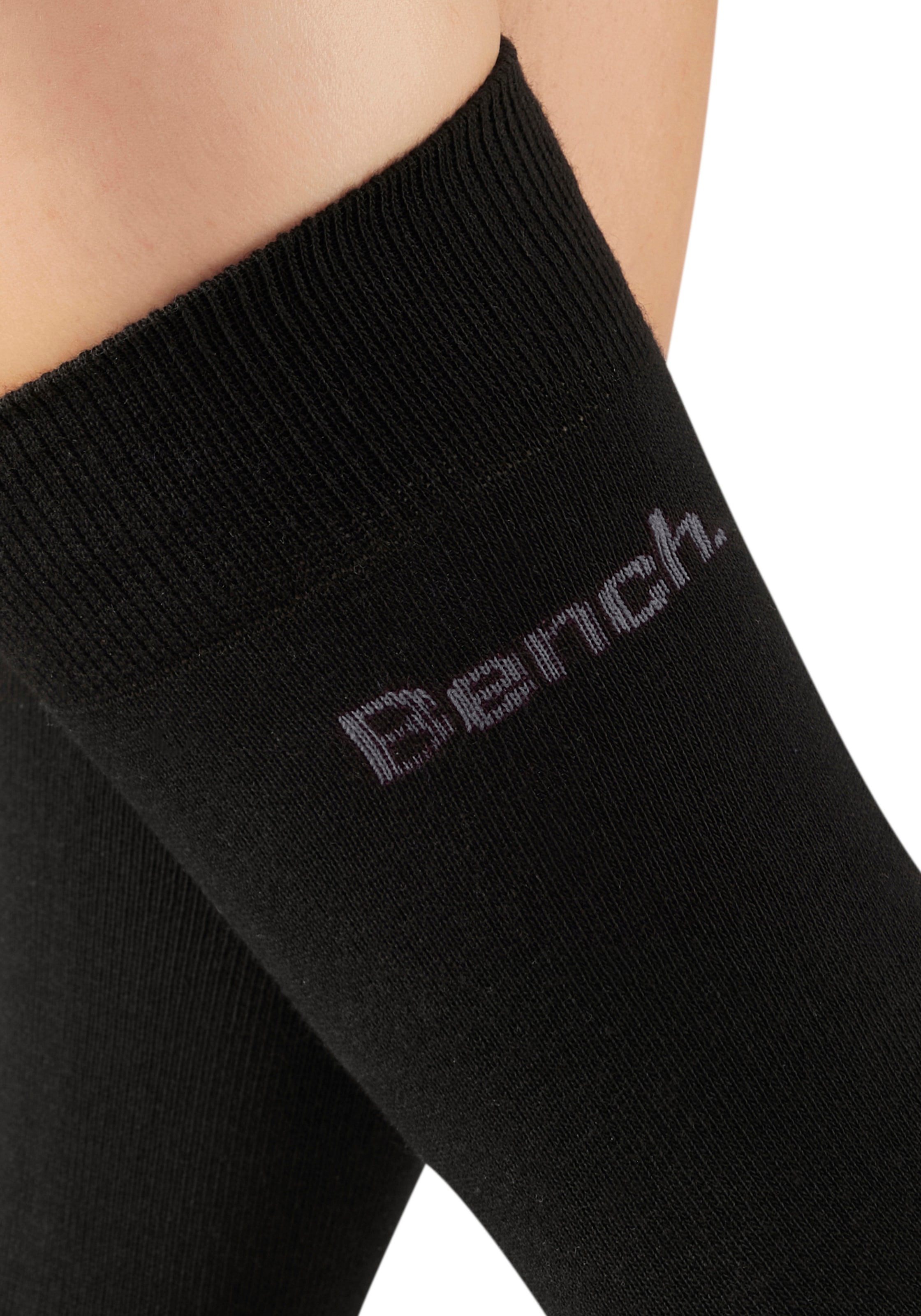 Bench. Chaussettes basiques »Herrensocken für Beruf und Freizeit« Paquet, 6 Couple tlg. avec petit logo de marque coloré