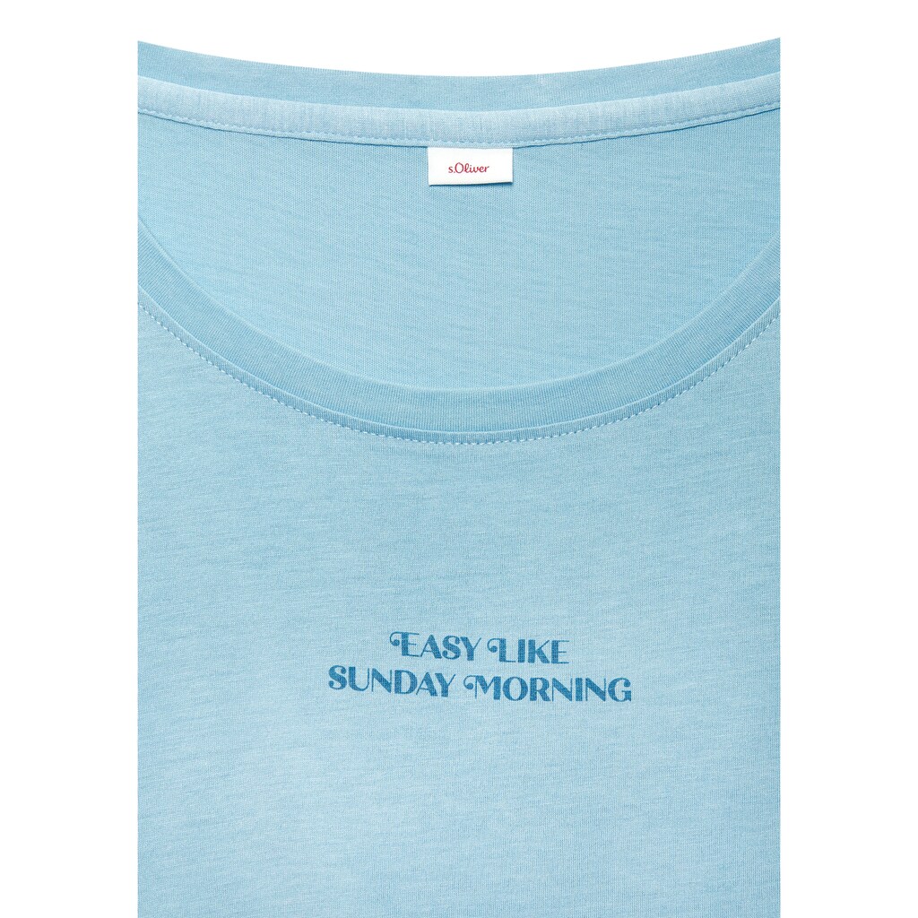 s.Oliver Shorty, (2 tlg.), mit kleinem Frontprint