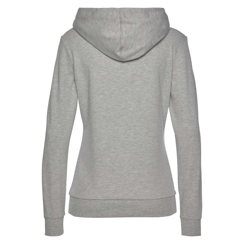 Bench. Loungewear Kapuzensweatshirt, mit glänzender Logostickerei, Loungeanzug, Hoodie