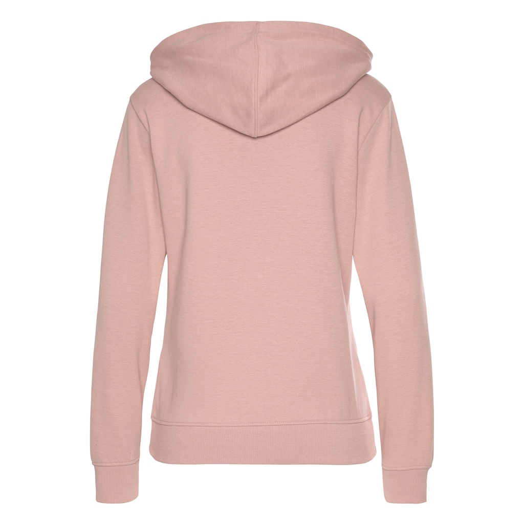 Bench. Loungewear Kapuzensweatjacke, mit Logo und Kängurutasche, Loungewear