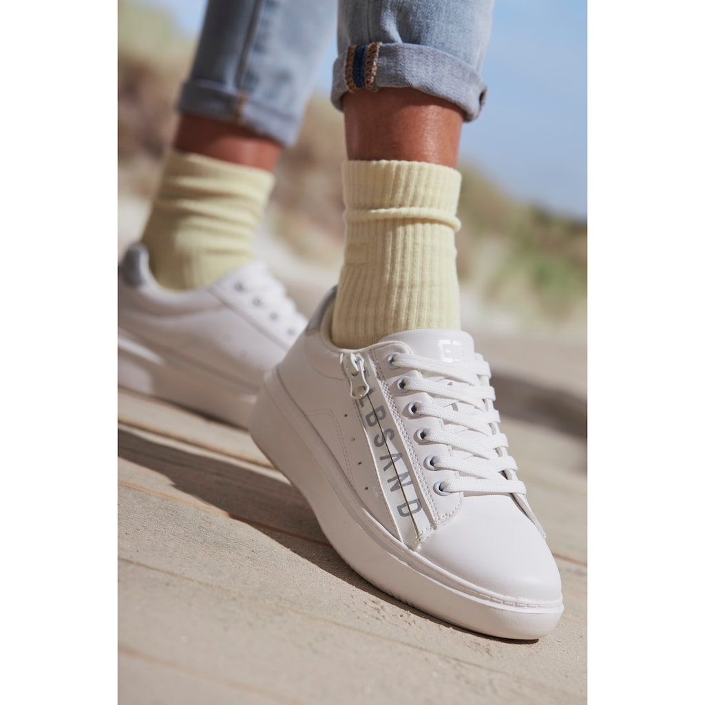 Elbsand Socken, (Packung, 3 Paar), mit Frottee und eingestricktem Markenlogo