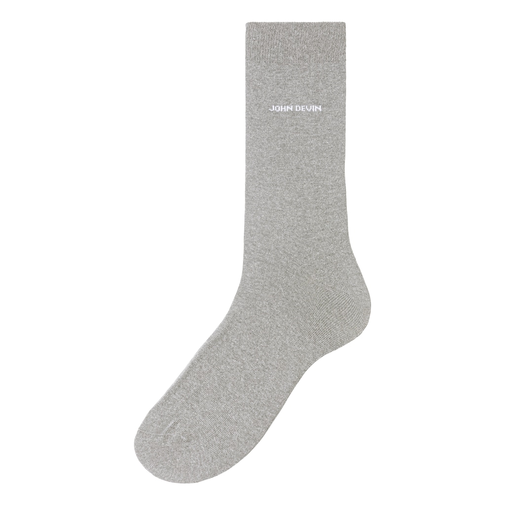 John Devin Basicsocken, (Packung, 7 Paar), für jeden Tag