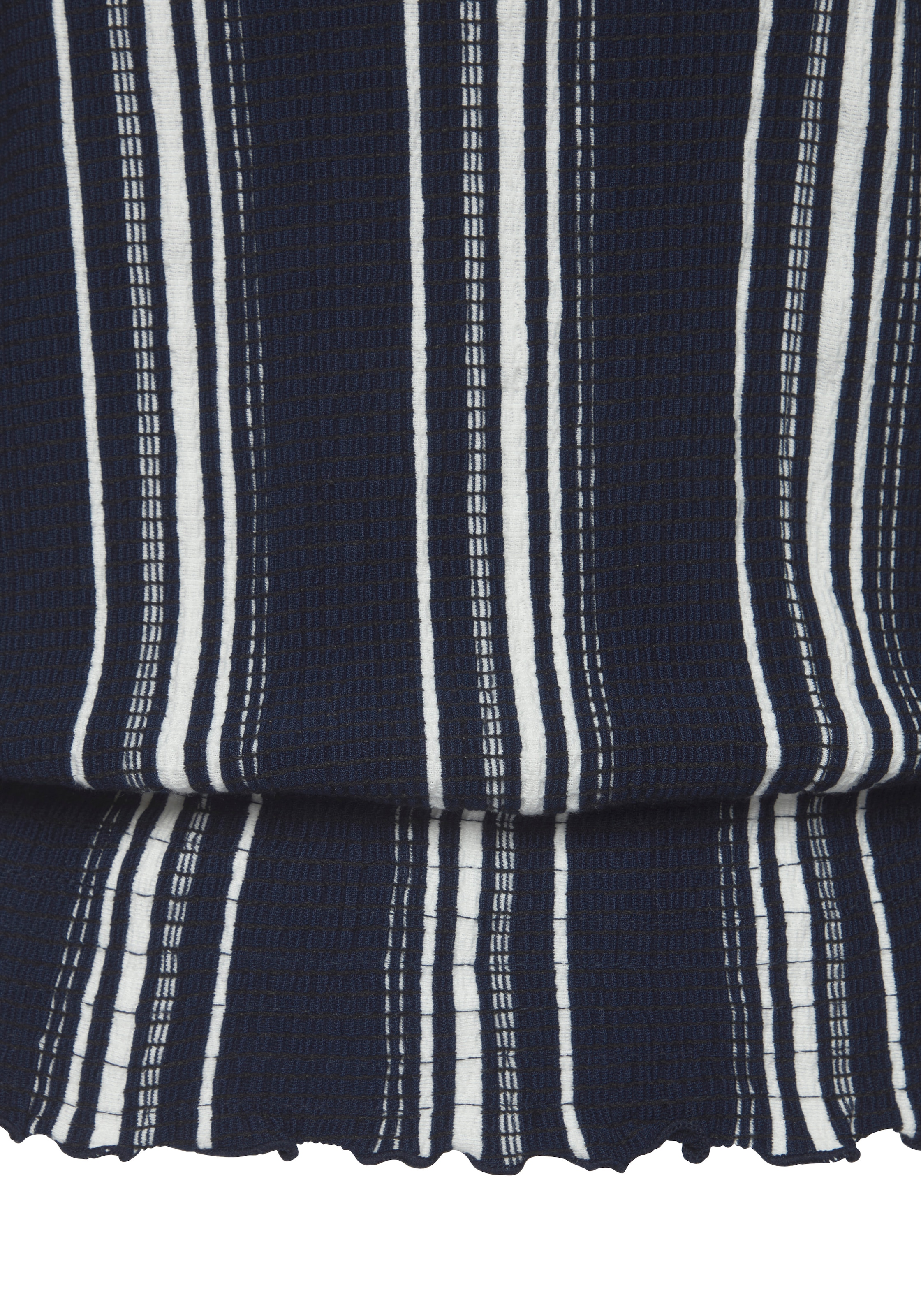 LASCANA Tanktop aus strukturierter Ware, sommerliches Top mit Streifen
