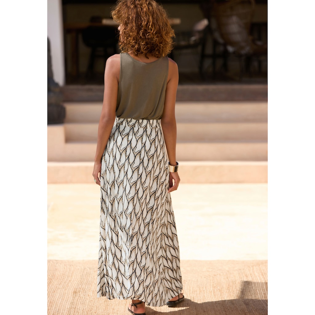 LASCANA Tanktop, mit Zieraccessoire, lässiges Blusentop, elegant