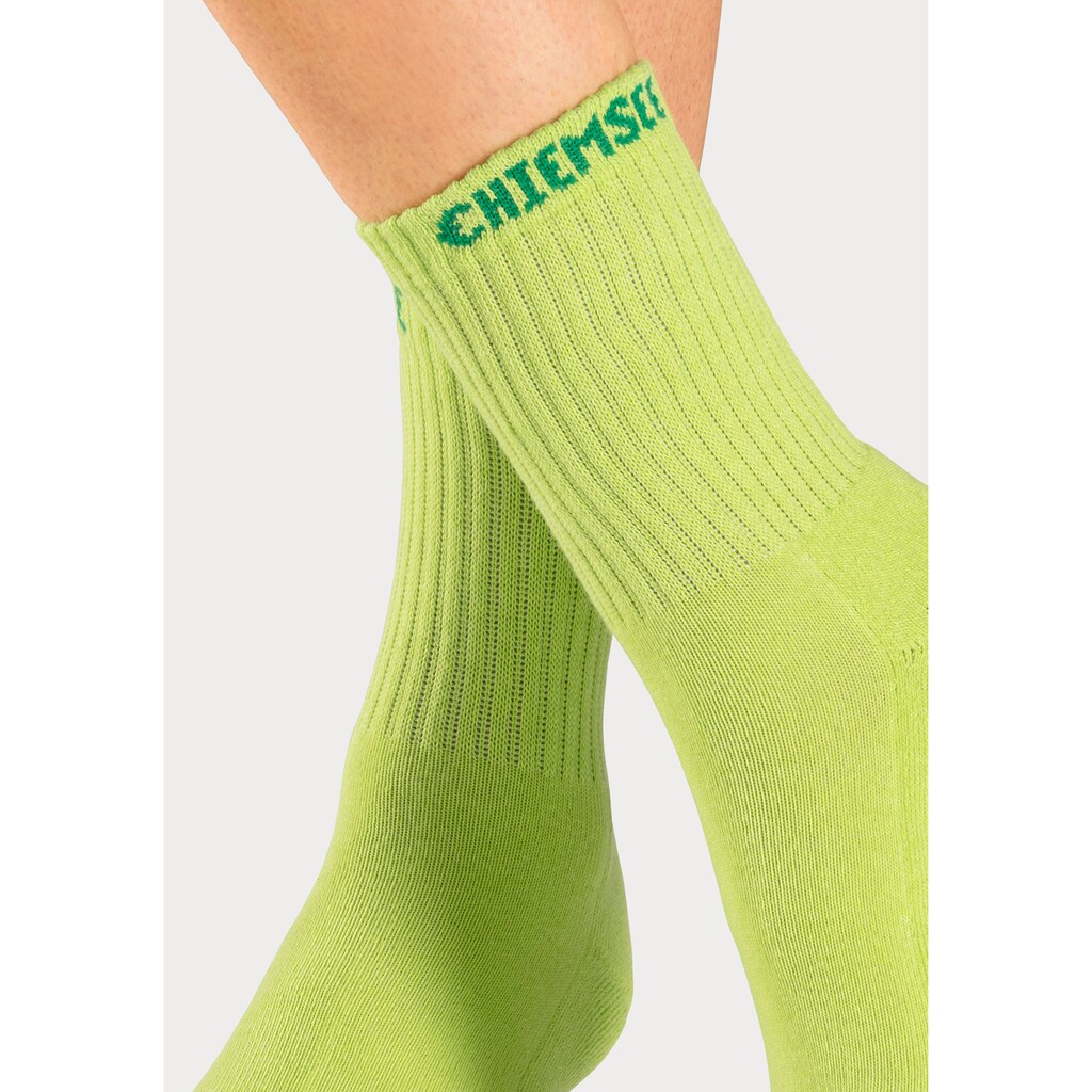 Chiemsee Tennissocken, (Packung, 6 Paar), mit eingestricktem Markennamen