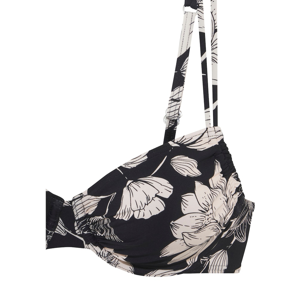 s.Oliver Bügel-Bikini-Top »Lady«, mit floralem Design