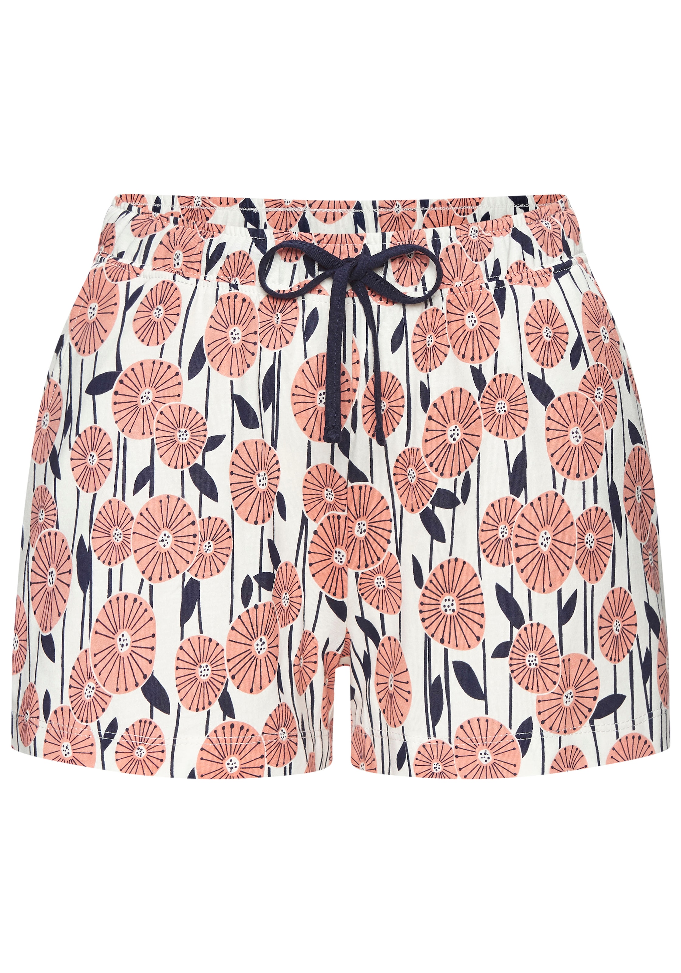 Vivance Dreams Pyjamashorts, mit schönem Alloverdruck