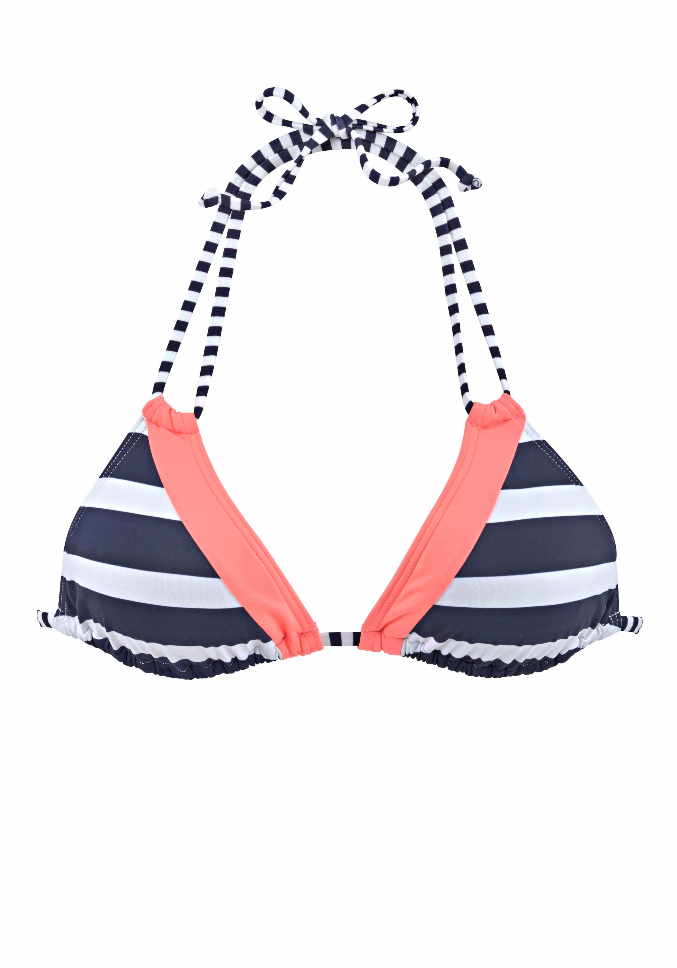 KangaROOS Triangel-Bikini-Top »Anita«, regulierbares Top, mit herausnehmbaren Cups, Mix-Kini