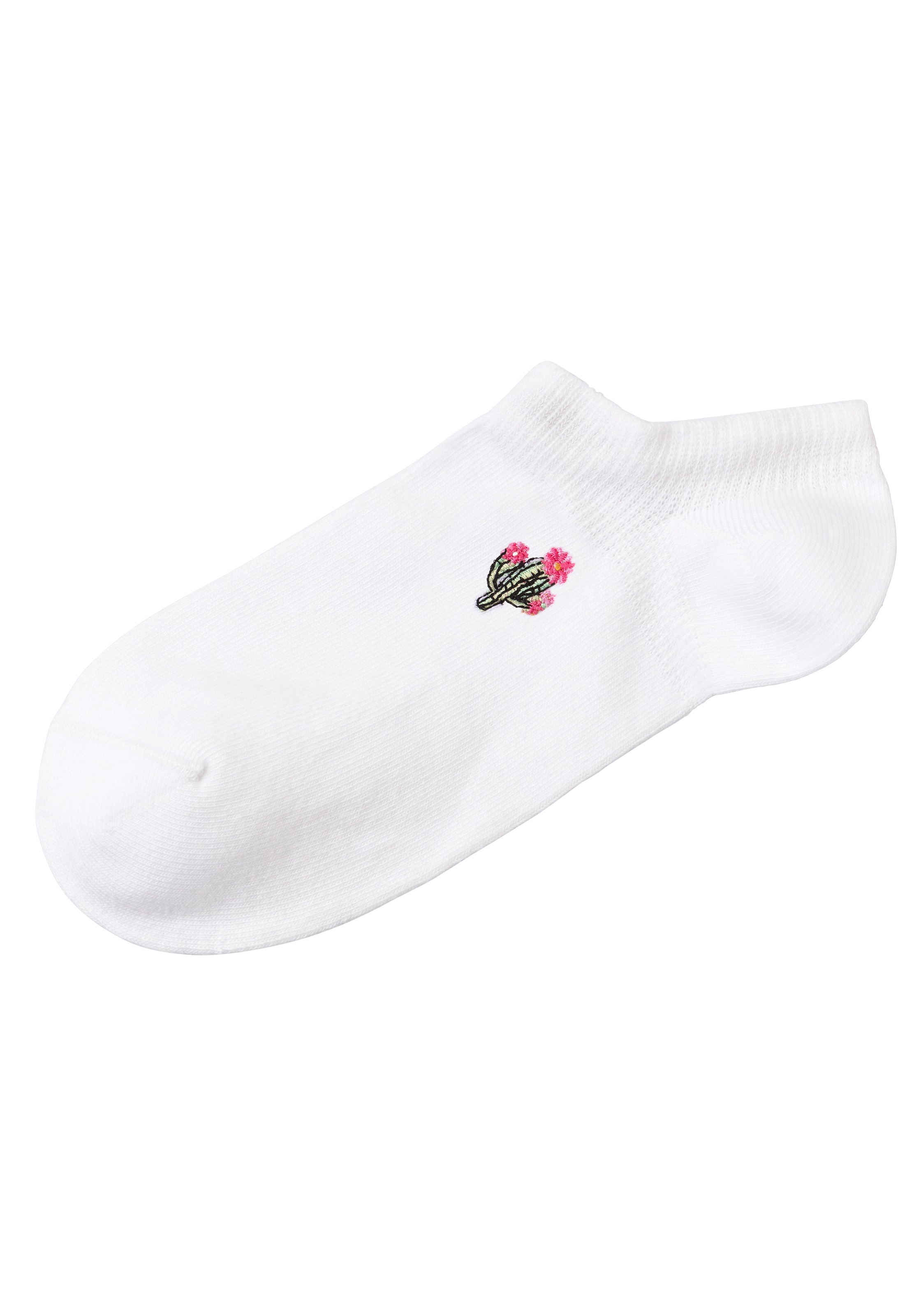H.I.S Sneakersocken, (Packung, 5 Paar), mit Motivstickerei