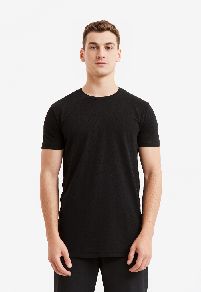 Jack & Jones T-shirt »Crew-Neck«, unifarben, modisch, regular fit, Baumwolle, Rundhals
