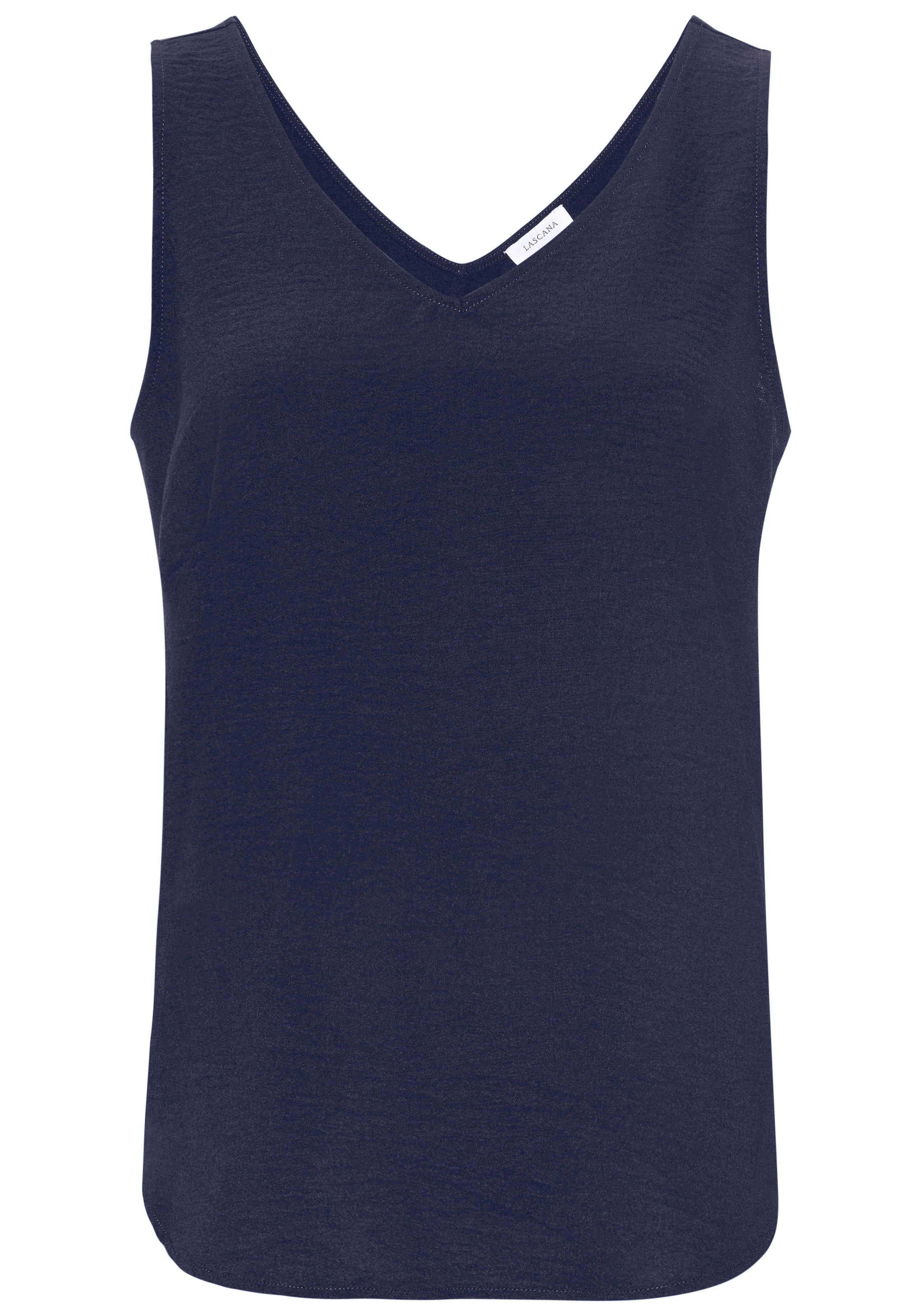 Vivance Blusentop, mit V-Ausschnitt, Basic, Damentop