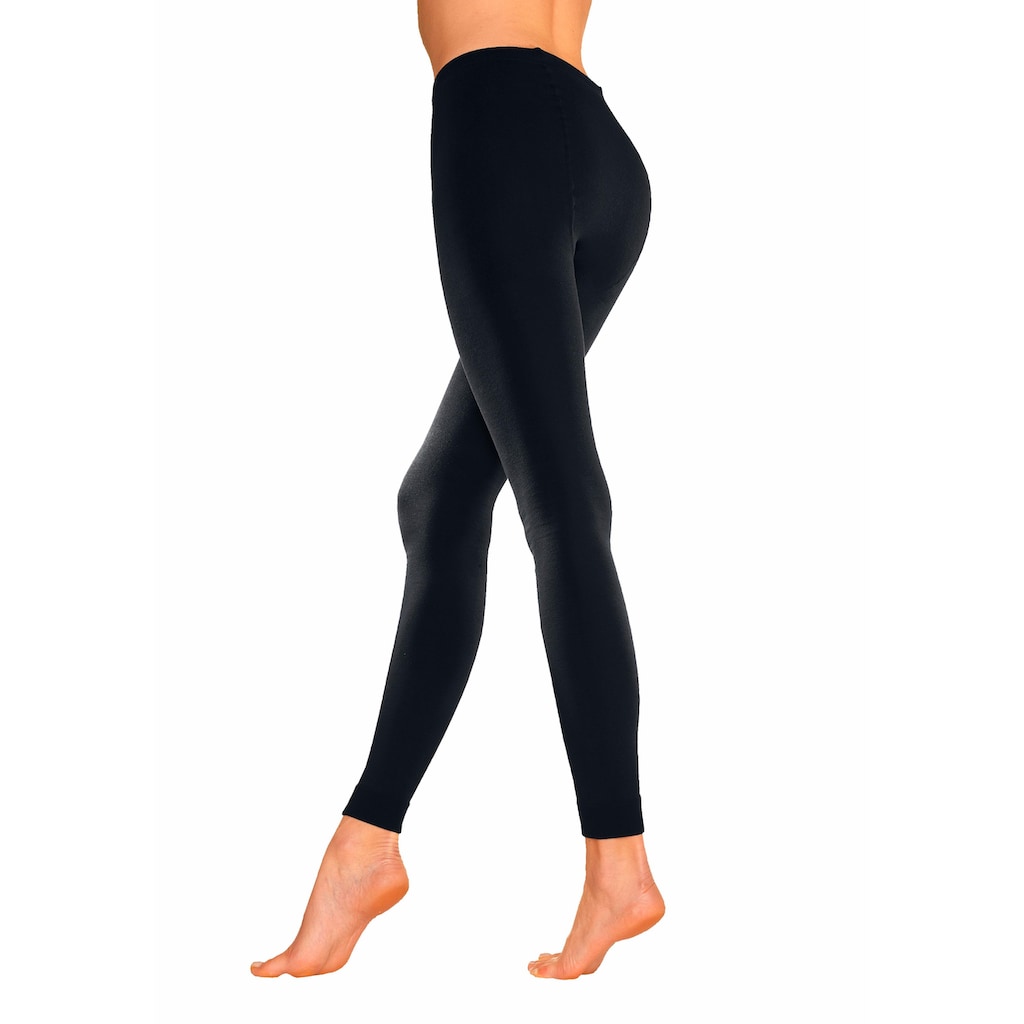 Lavana Thermoleggings, (2er-Pack), innen leicht angeraut
