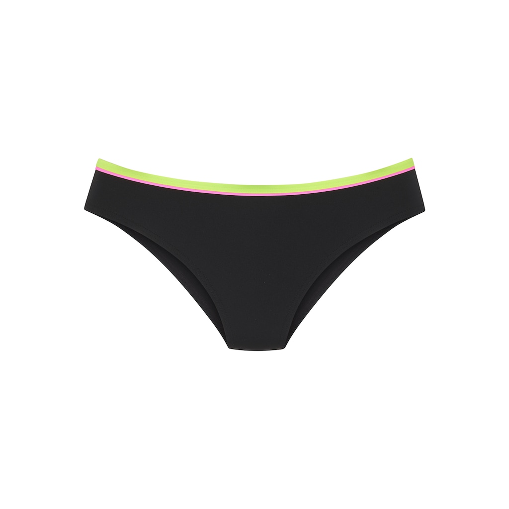 Buffalo Bikini-Hose »Pop«, Mit kontrastfarbigem Bund