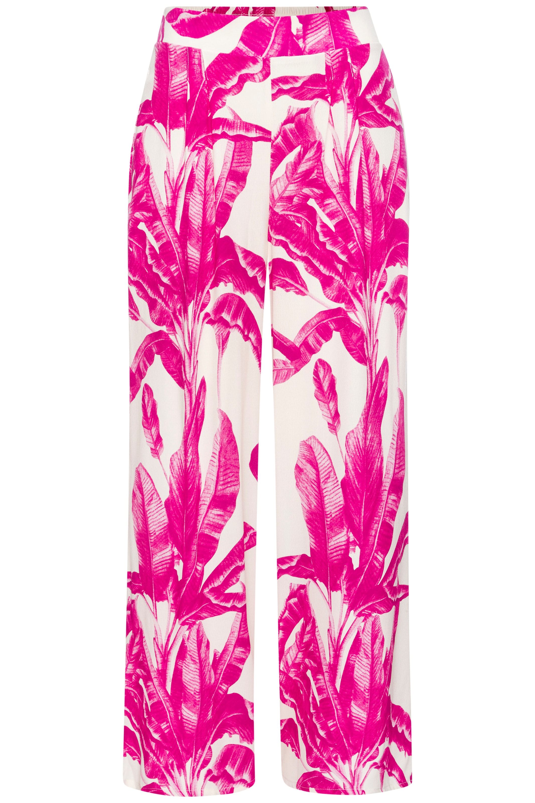 LASCANA Palazzohose »mit weitem, lockerem Bein«  in sommerlichem Allover-Print, luftige Sommerhose aus Webware
