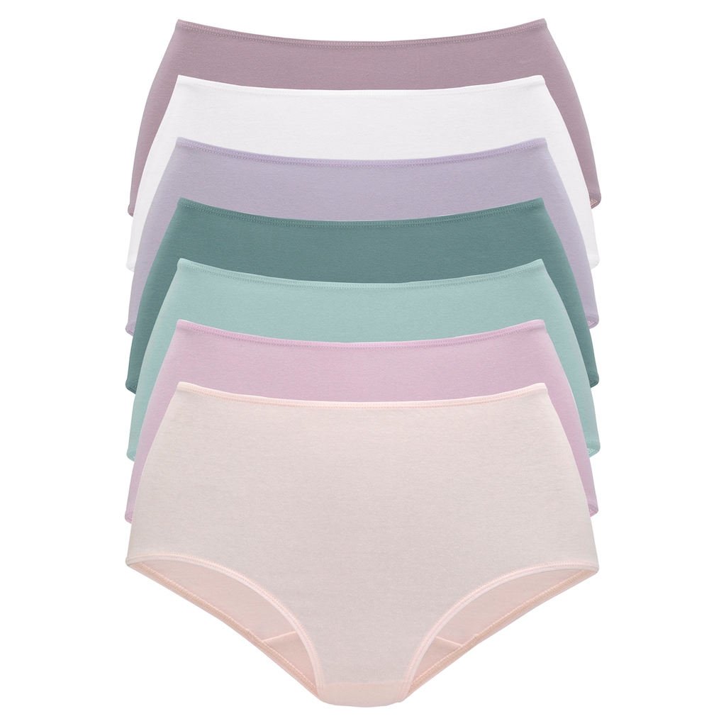 Vivance Taillenslip, (7er-Pack), in frischen und gedeckten Farben