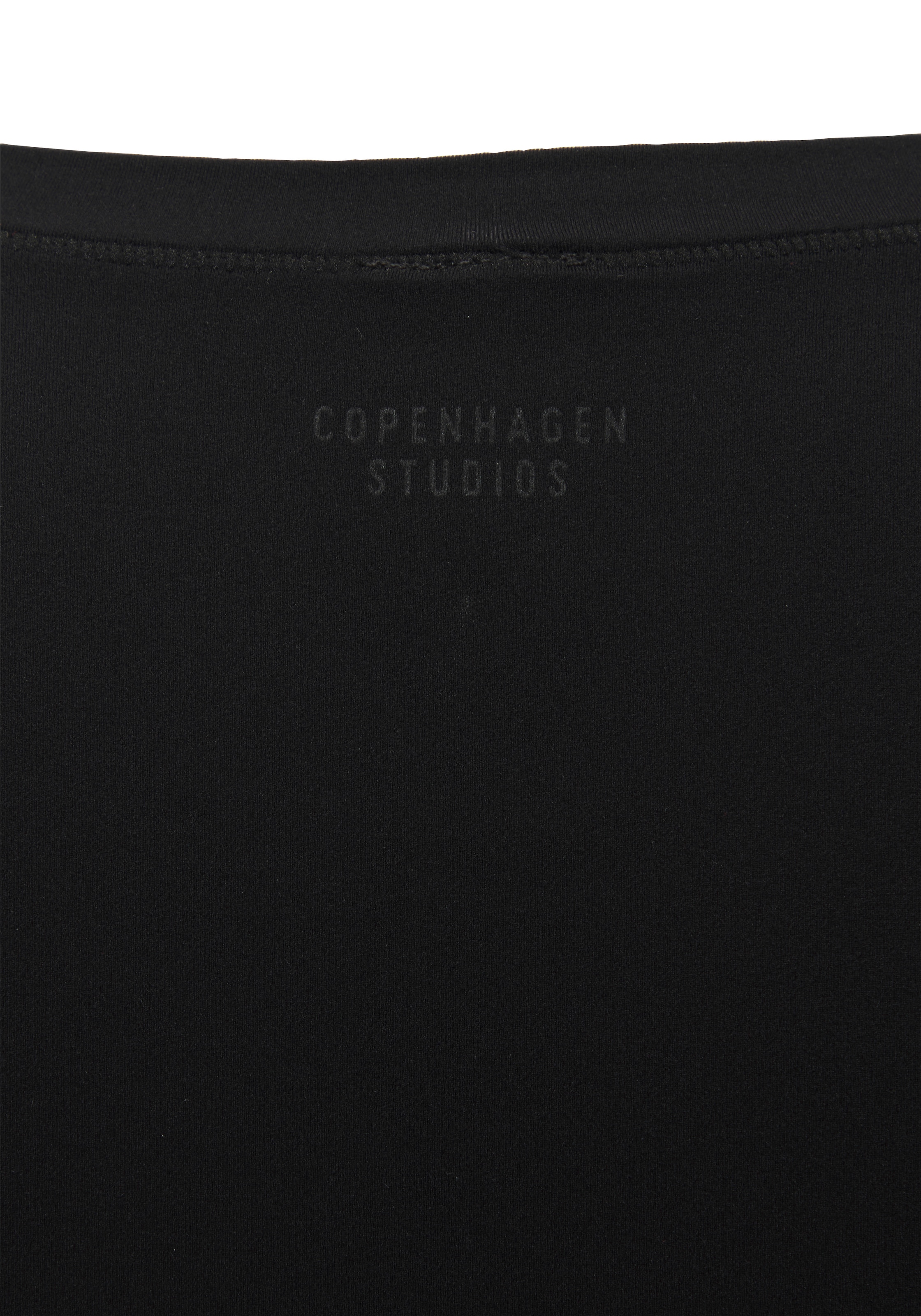 Copenhagen Studios T-shirt à manches longues matière élastique, jersey, aspect uni