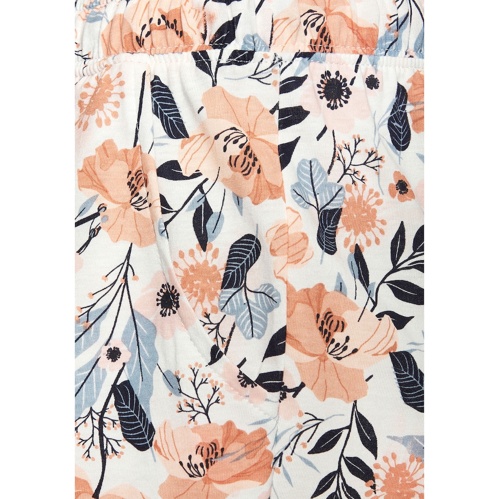 Vivance Dreams Pyjamashorts, mit Allover-Druck