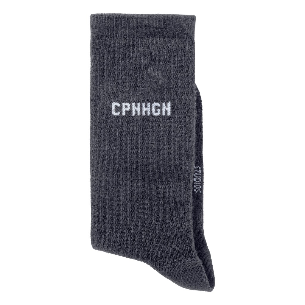 Copenhagen Studios Basicsocken, (Packung, 3 Paar), mit Rippstruktur und Stickerei