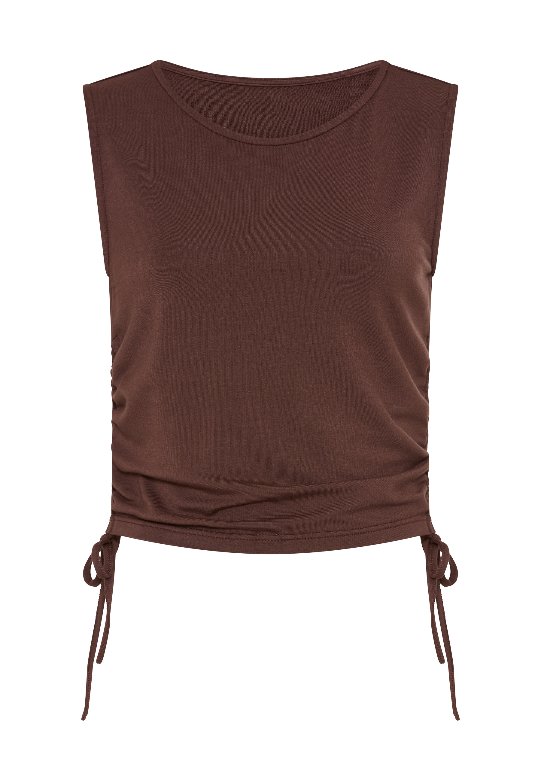 LSCN by LASCANA Rundhalsshirt seitlich zum binden
