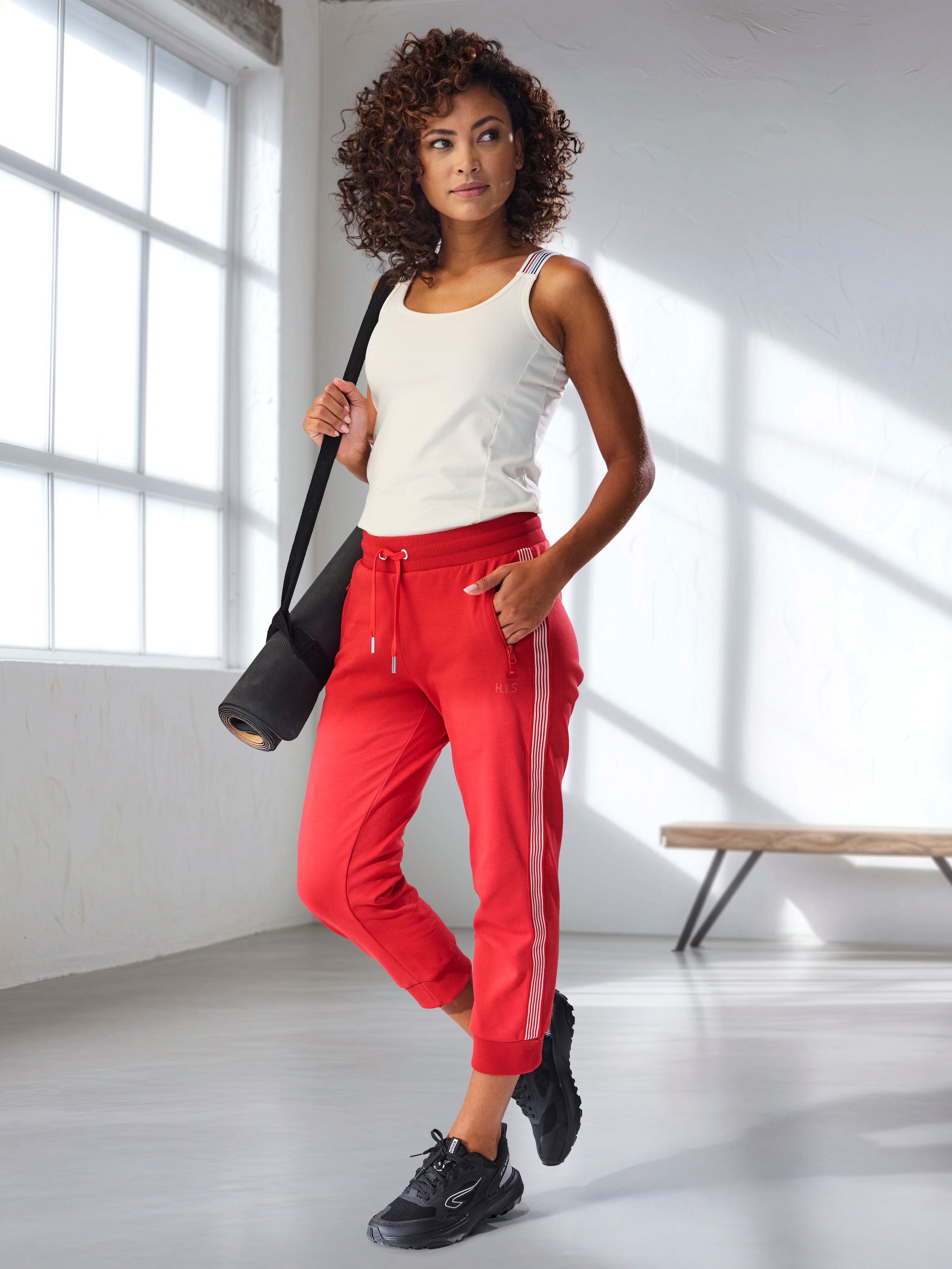 H.I.S Longtop mit elastischen Trägern