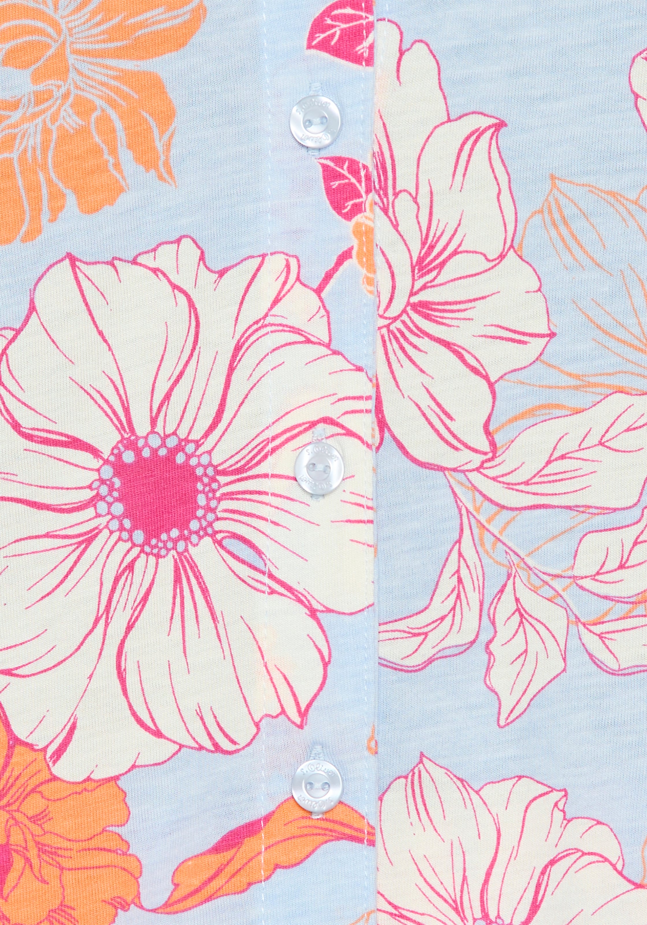 s.Oliver Shorty Ensemble, 2 avec motif floral