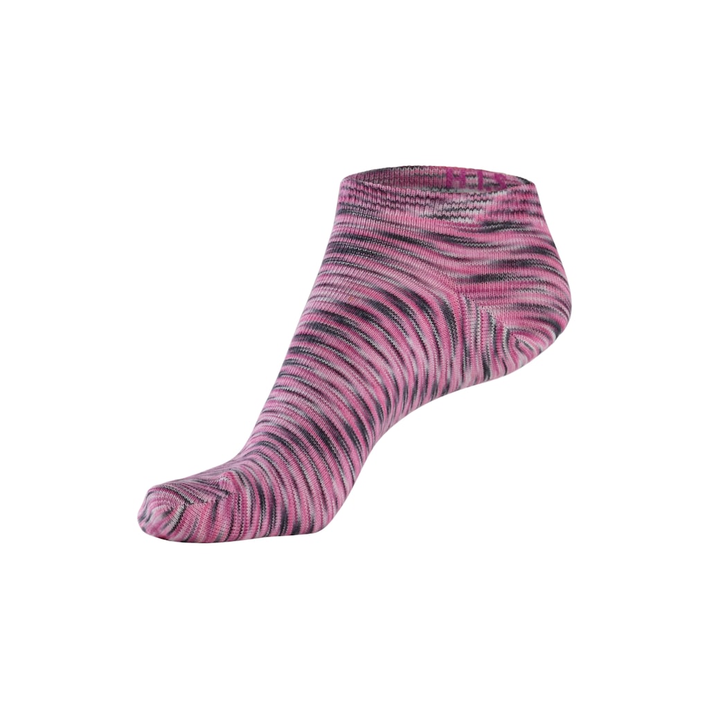 H.I.S Sneakersocken, (Packung, 6 Paar), mit farbigem Garn