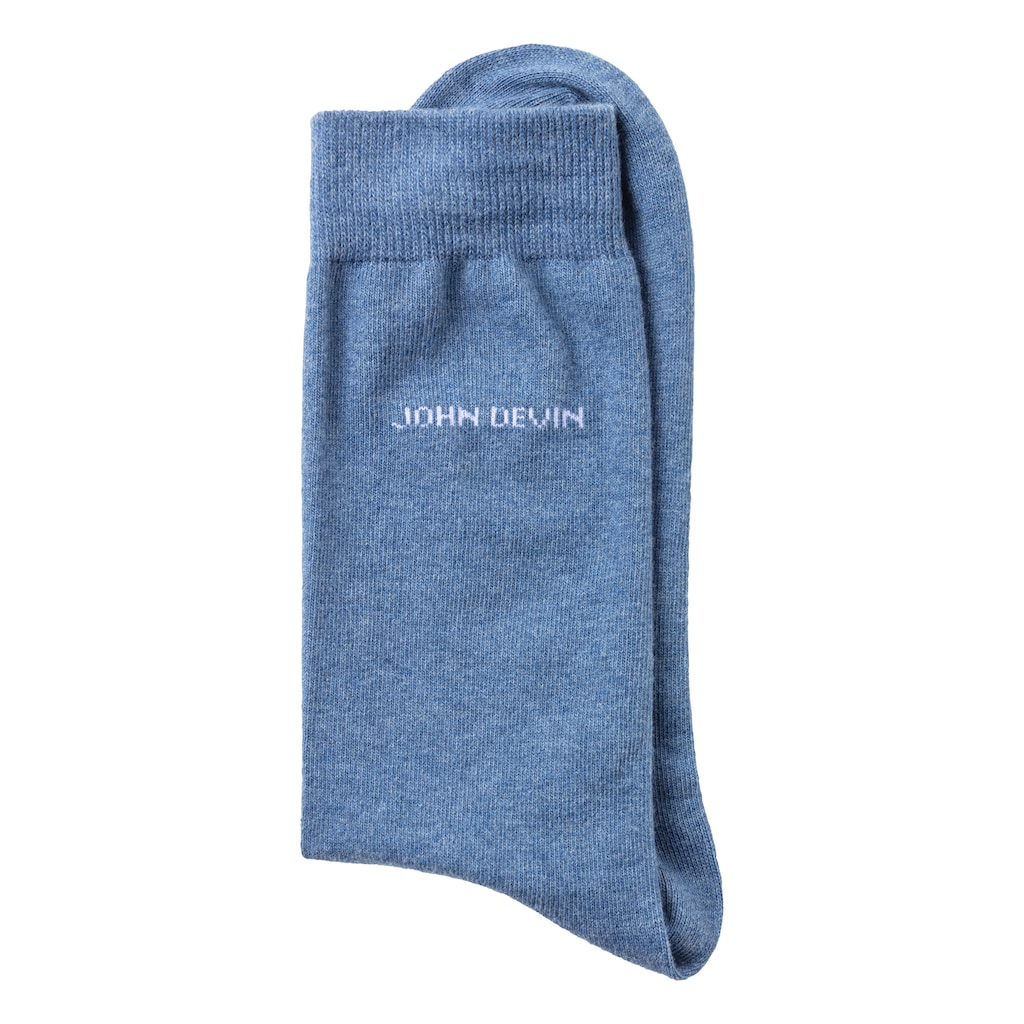 John Devin Basicsocken, (Packung, 7 Paar), für jeden Tag