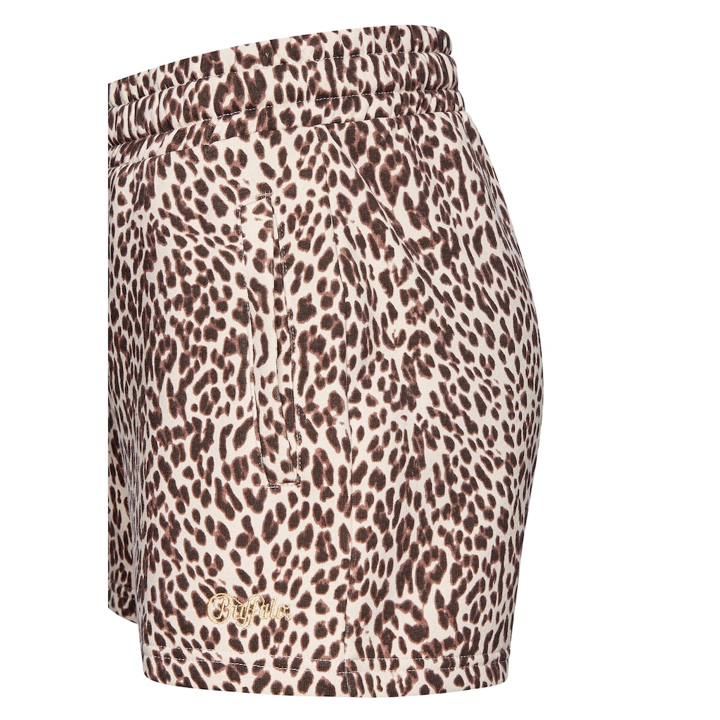Buffalo Sweatshorts, mit seitlichem Rippeinsatz und Logostickerei