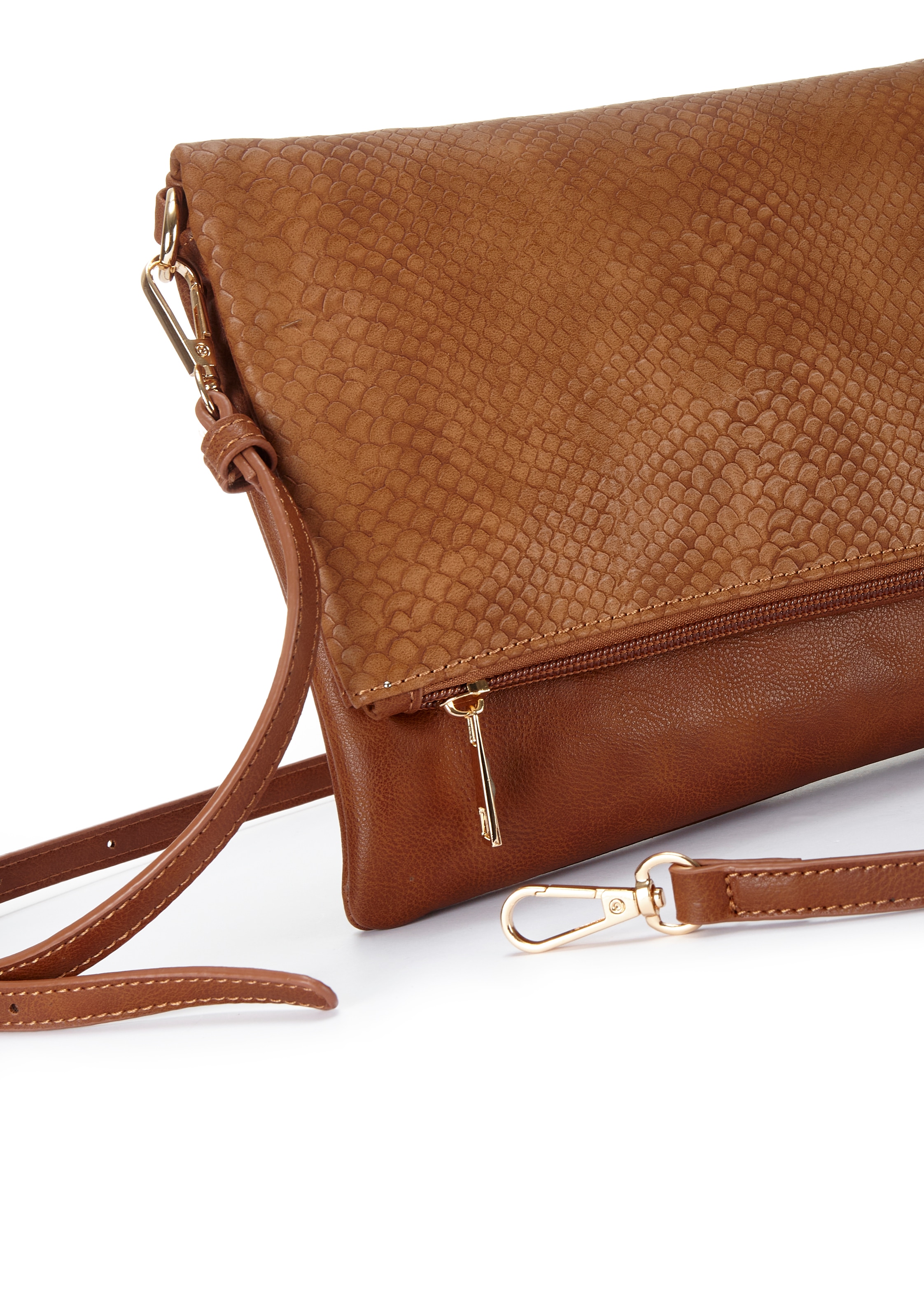 Vivance Umhängetasche »Clutch«, Abendtasche, Minibag, Handtasche, Schultertasche, Crossbody Bag VEGAN