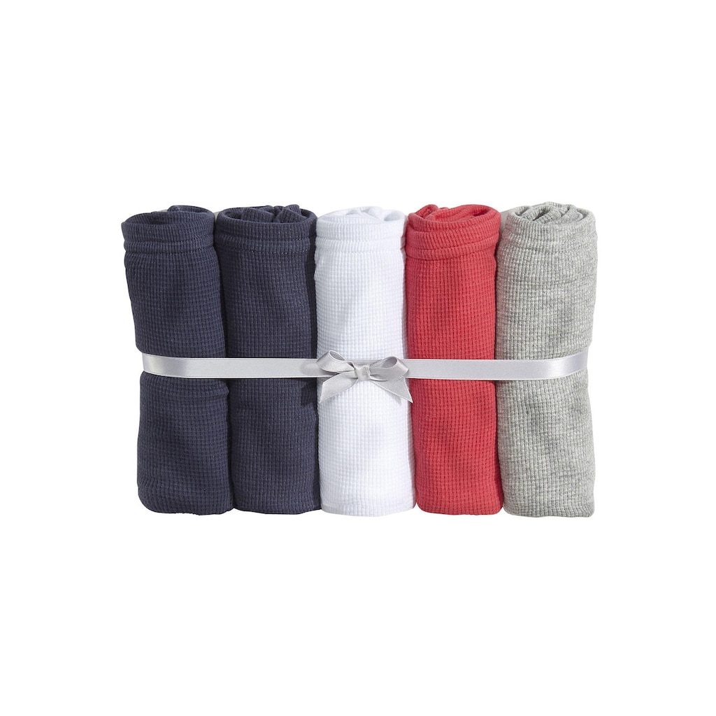 petite fleur Taillenslip, (5er-Pack), aus weicher Pikee-Qualität