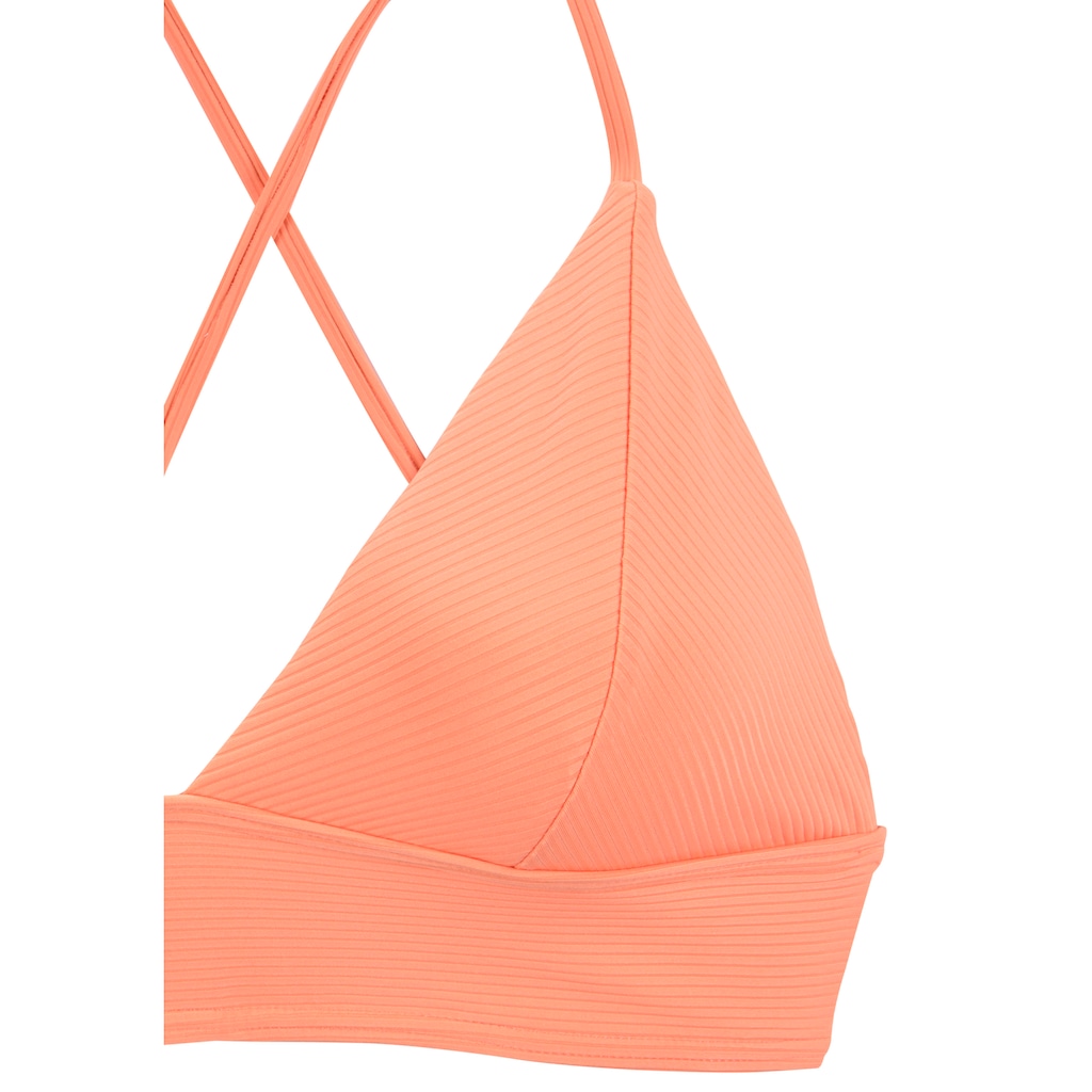 Venice Beach Triangel-Bikini-Top »Lucky«, aus gerippter Strukturware