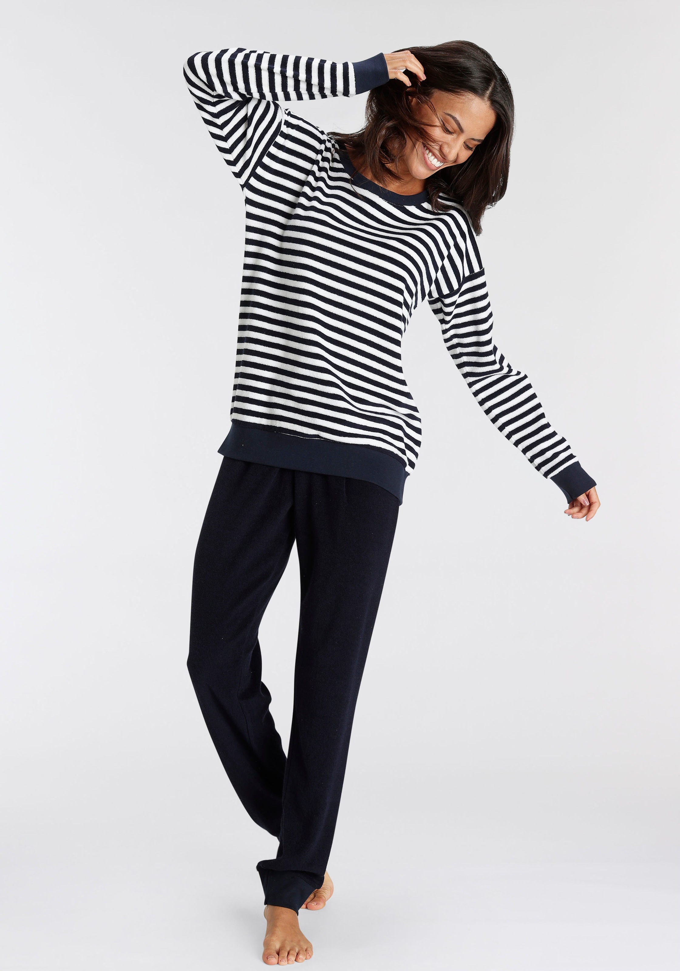 Vivance Dreams Pyjama 2 tlg. aus weichem Frottee