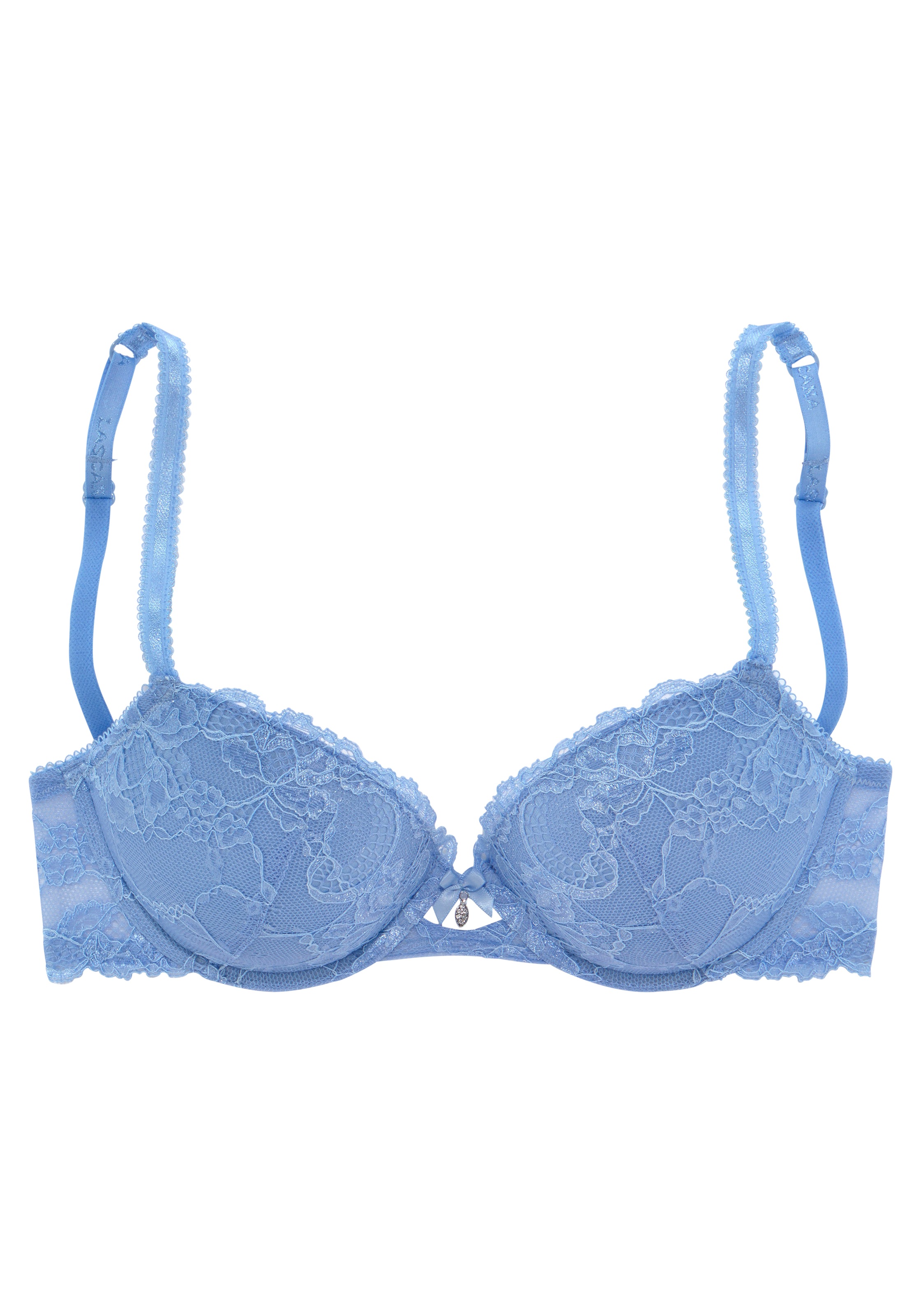 LASCANA Push-up-BH aus floraler Spitze, Dessous