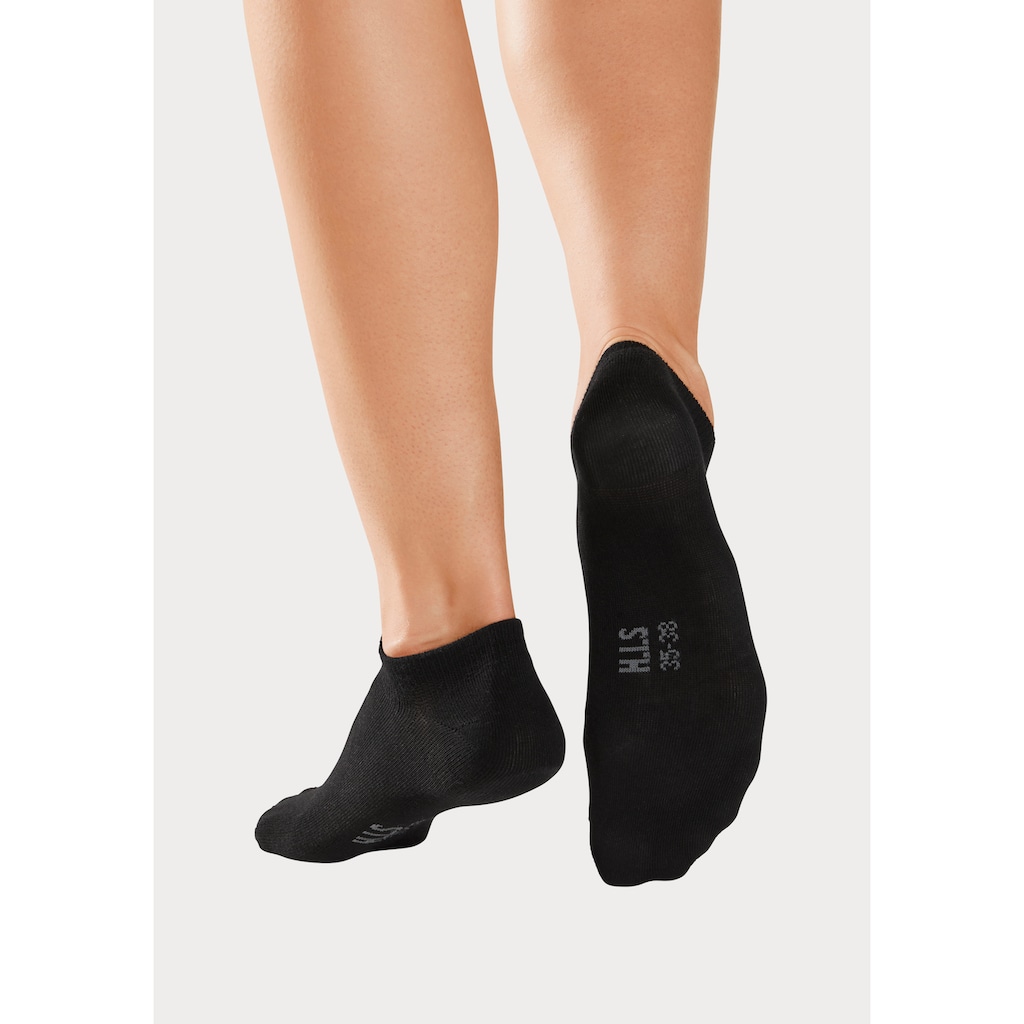 H.I.S Sneakersocken, (Packung, 6 Paar), mit besonders kurzem Schaft