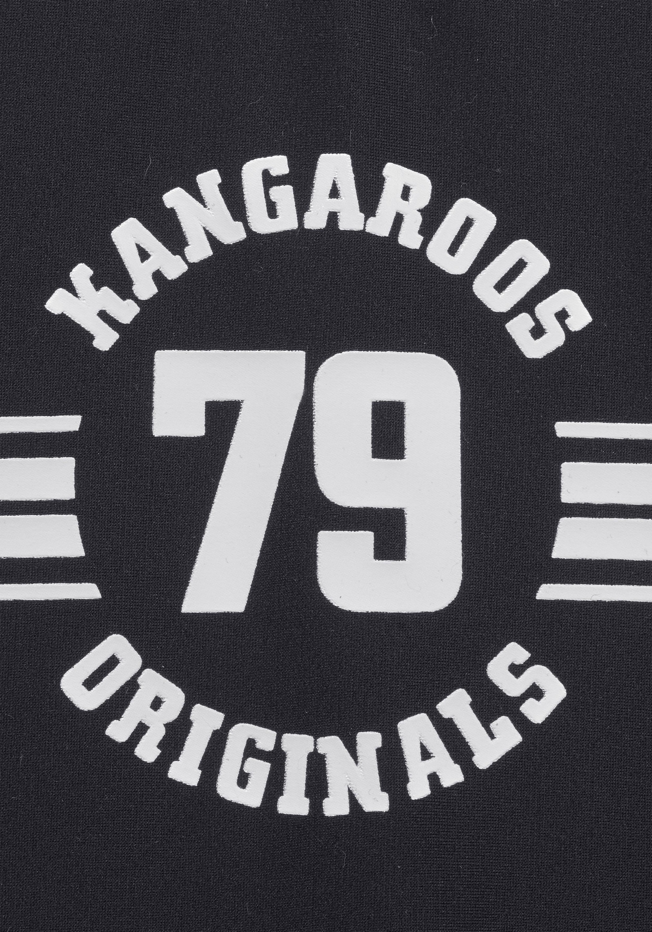KangaROOS Badeanzug "Sporty" mit sportlichem Frontdruck