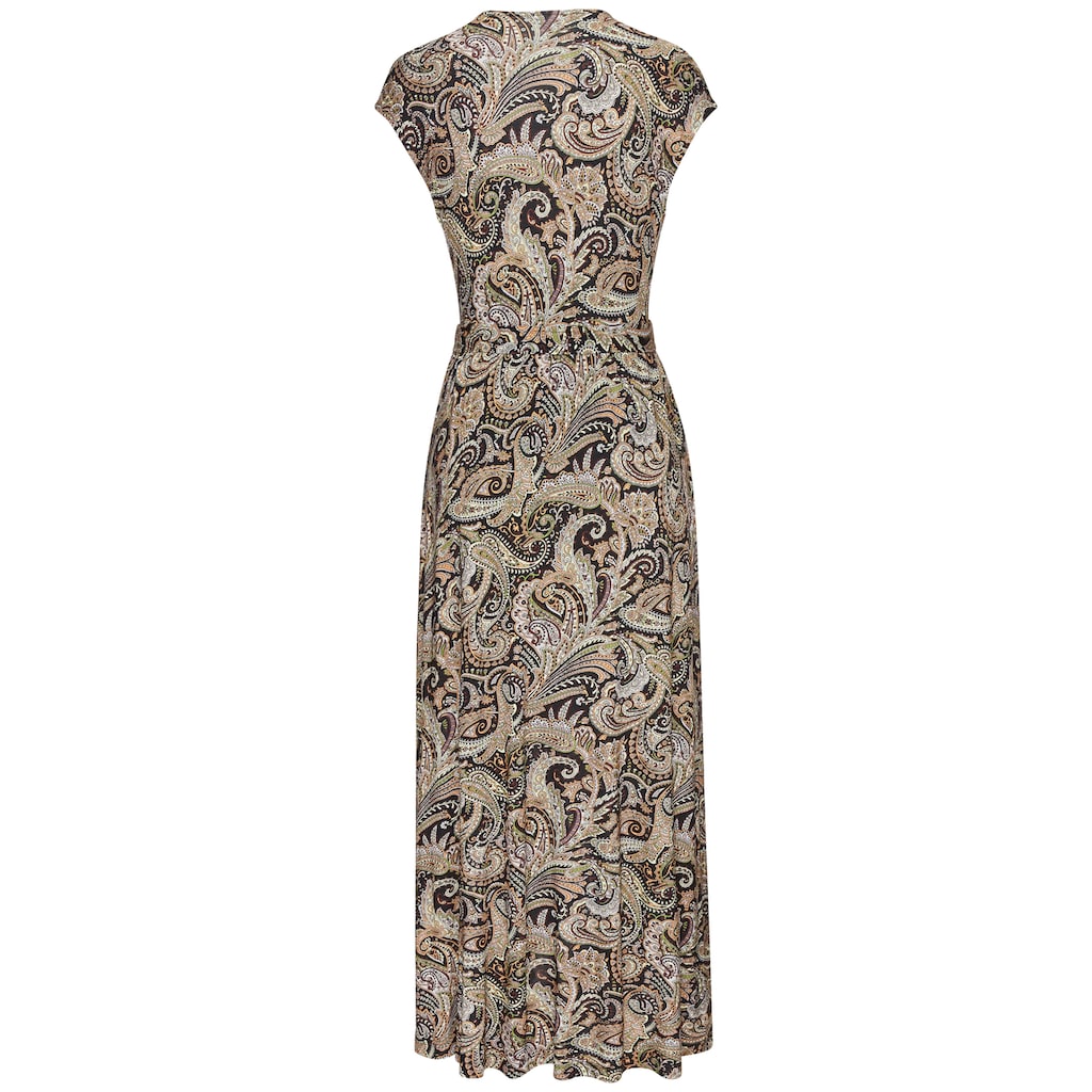 LASCANA Maxikleid, mit Paisleydruck, weiche Viskoseware