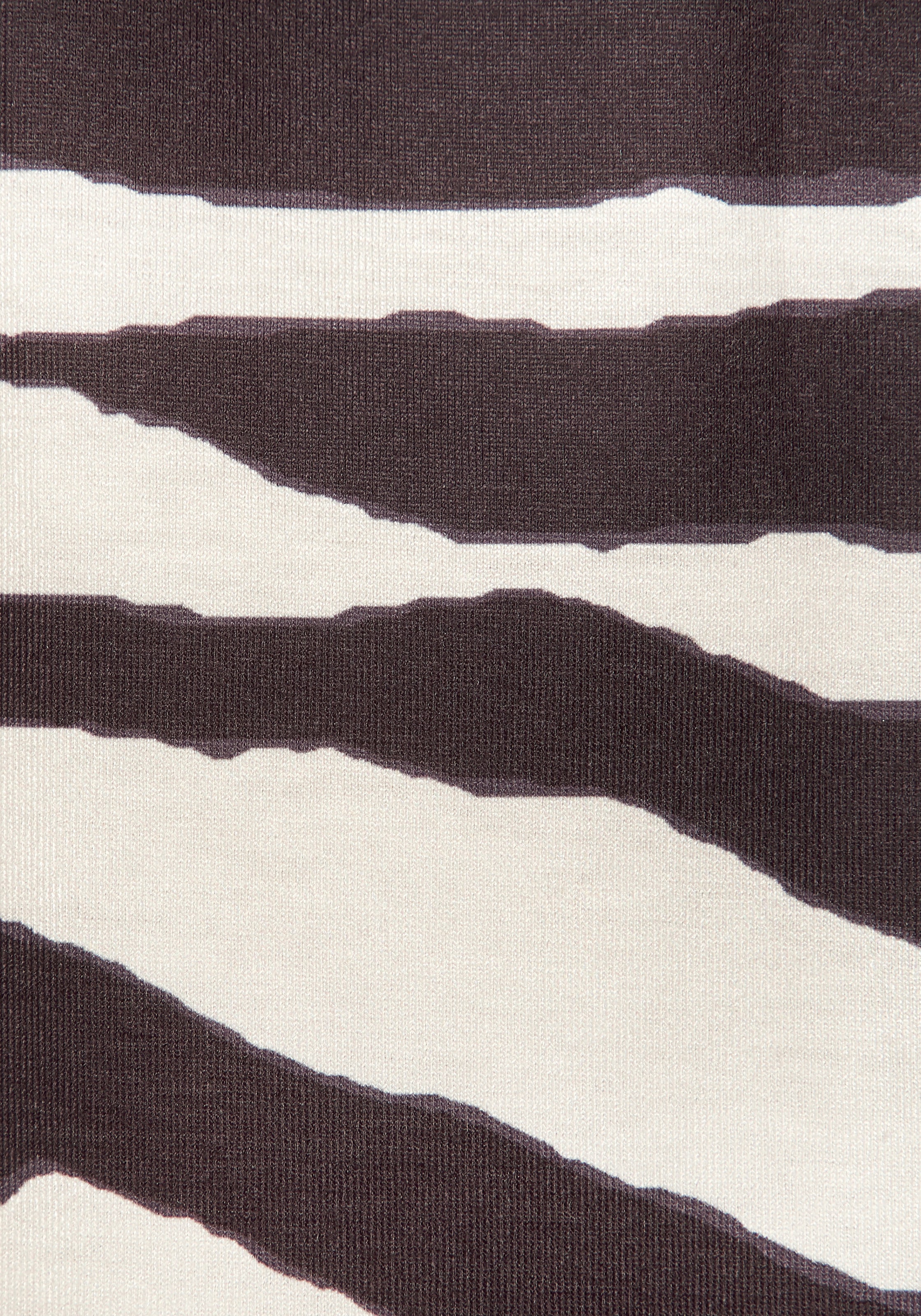 LASCANA Sommerkleid mit Animalprint, A-Linie, Jerseykleid