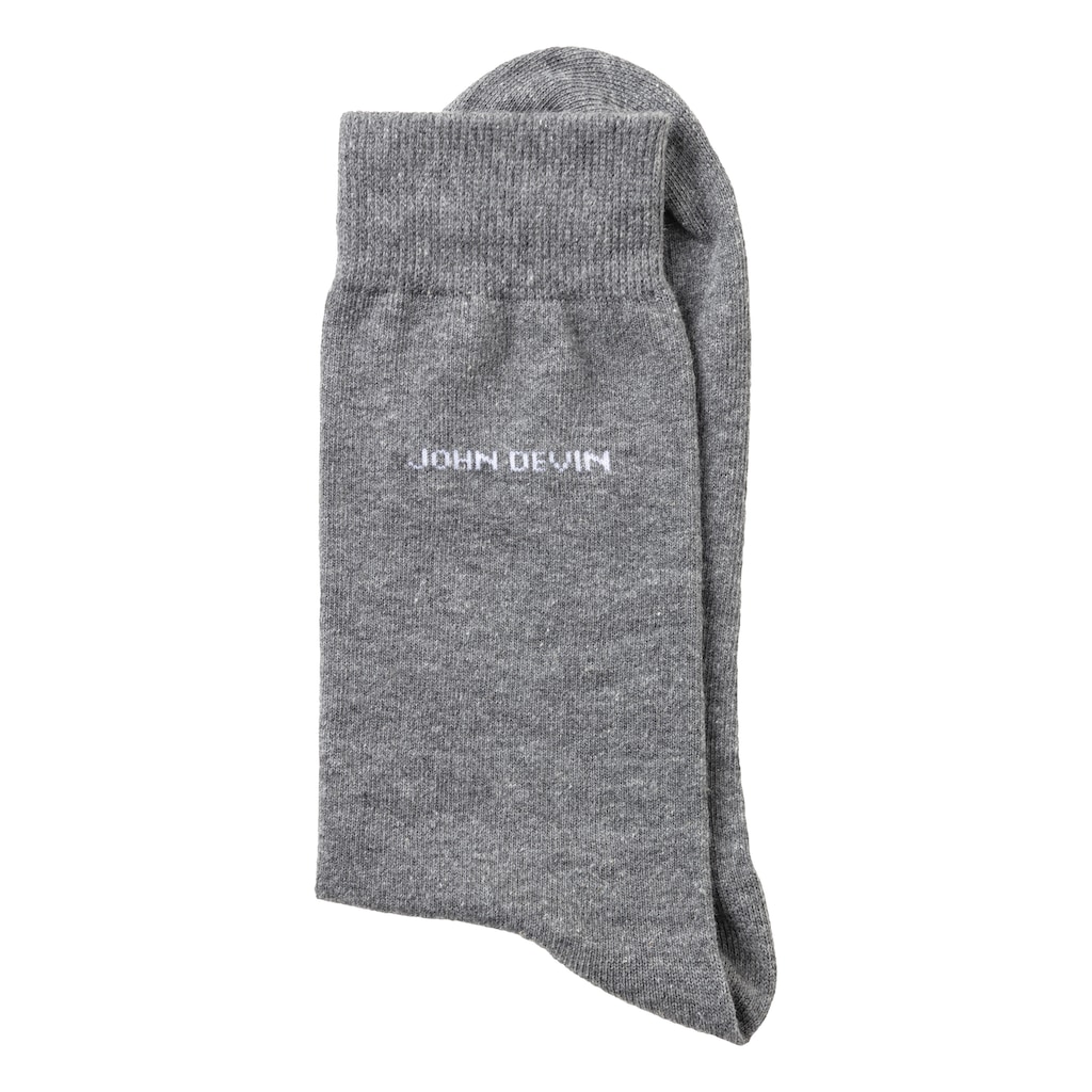 John Devin Basicsocken, (Packung, 7 Paar), für jeden Tag