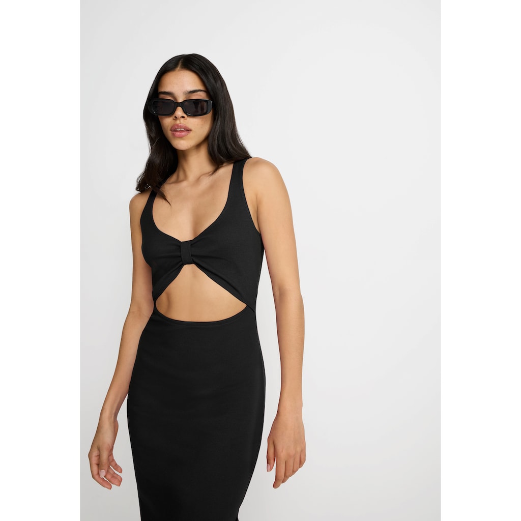 LSCN by LASCANA Midikleid, aus weicher Rippware
