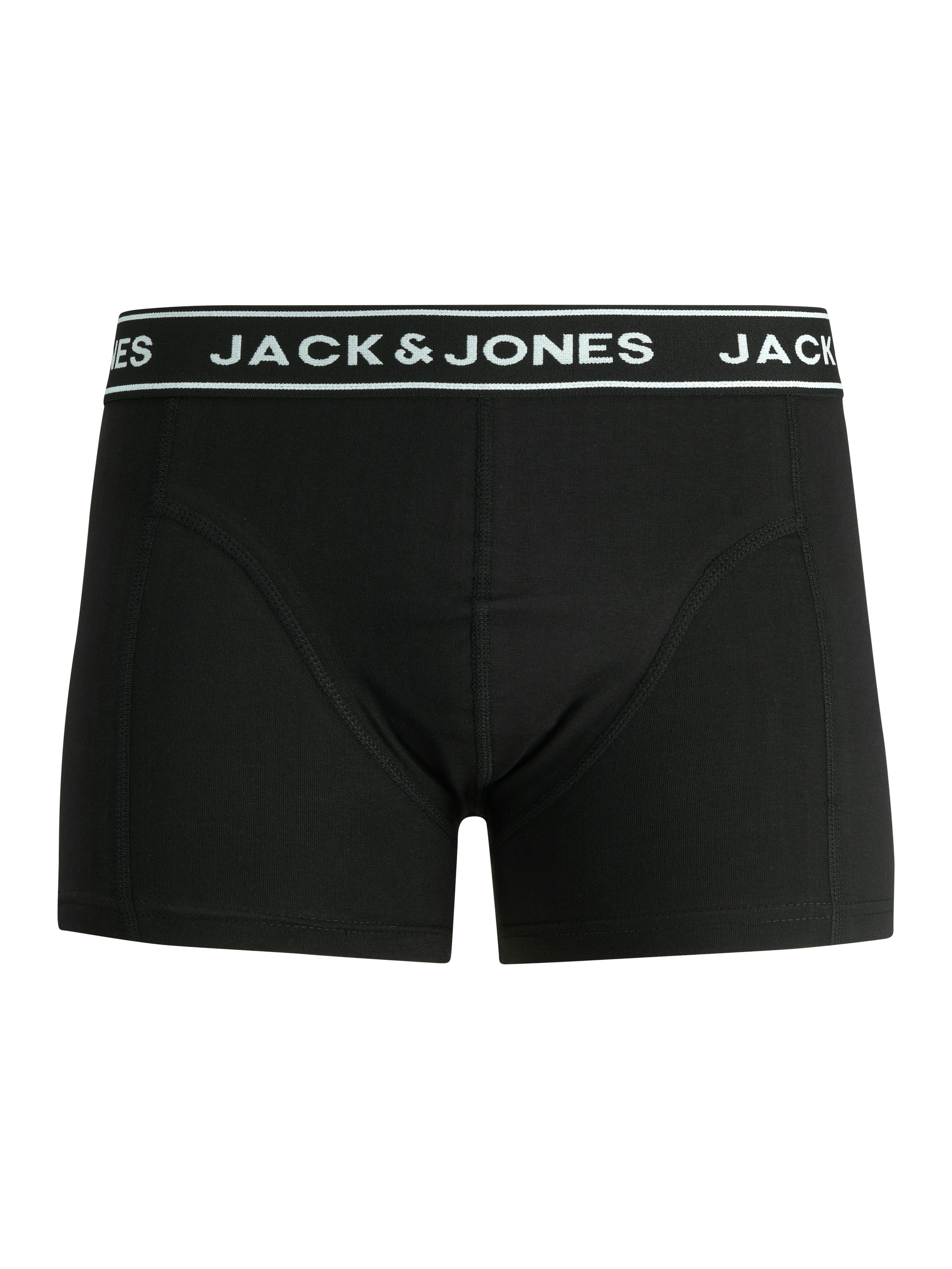 Jack & Jones Trunk »JACCRISP im 6er Pack mit Logobund und Stretchkomfort« Packung, 6 Stk. unifarben mit Farbeinsatz, modisch, eng anliegend, Baumwollmischung