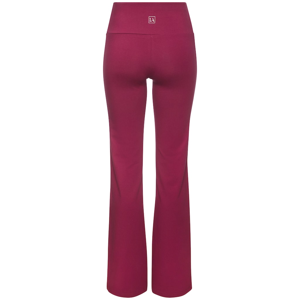 LASCANA ACTIVE Jazzpants, mit breitem Bündchen