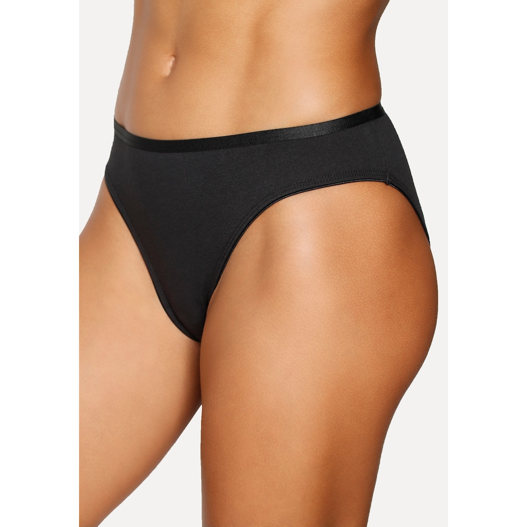 Vivance Jazz-Pants Slips, (5er-Pack), aus elastischer Baumwoll-Qualität