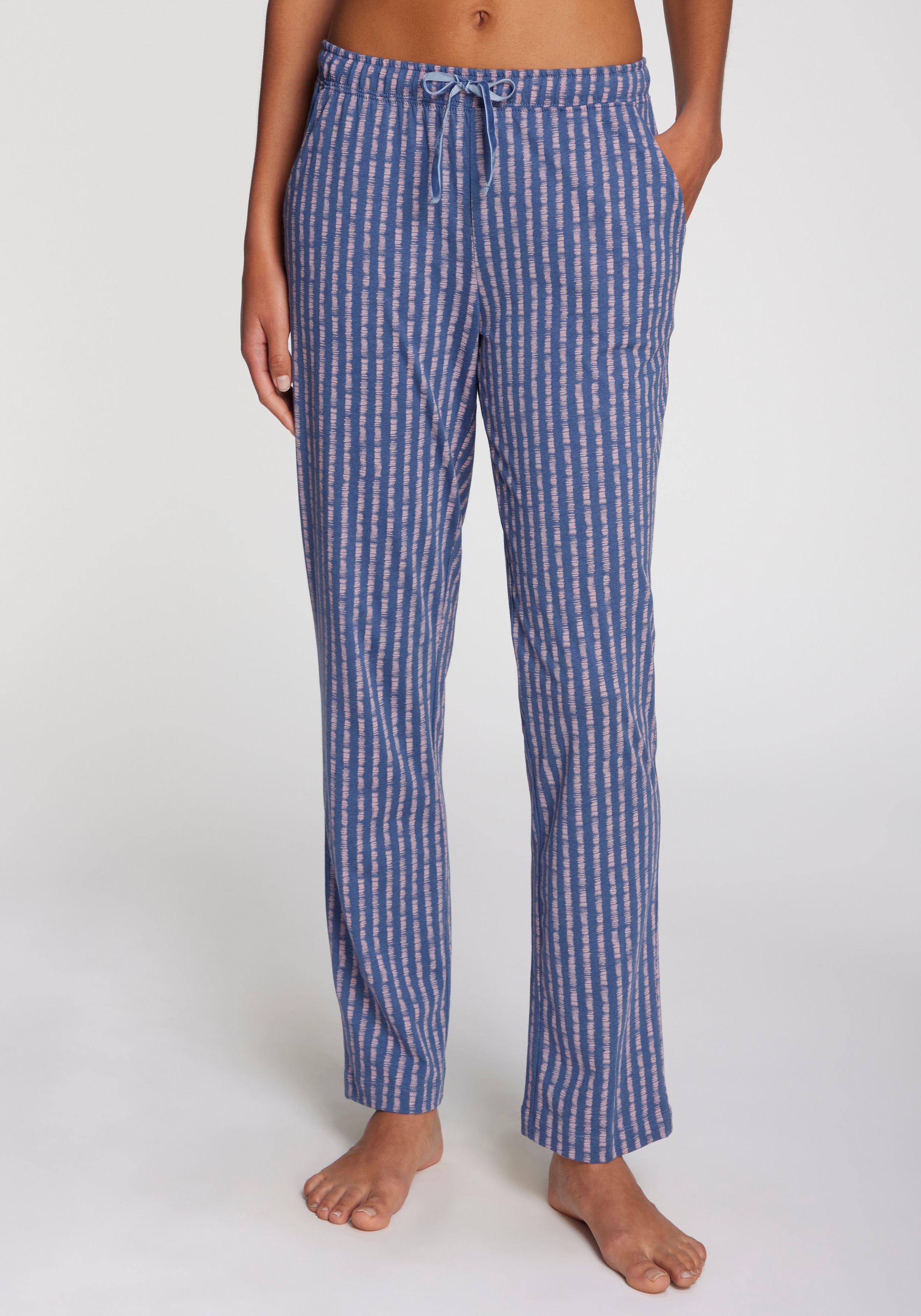 Vivance Dreams Pyjamahose, mit Schönem Allover-Muster