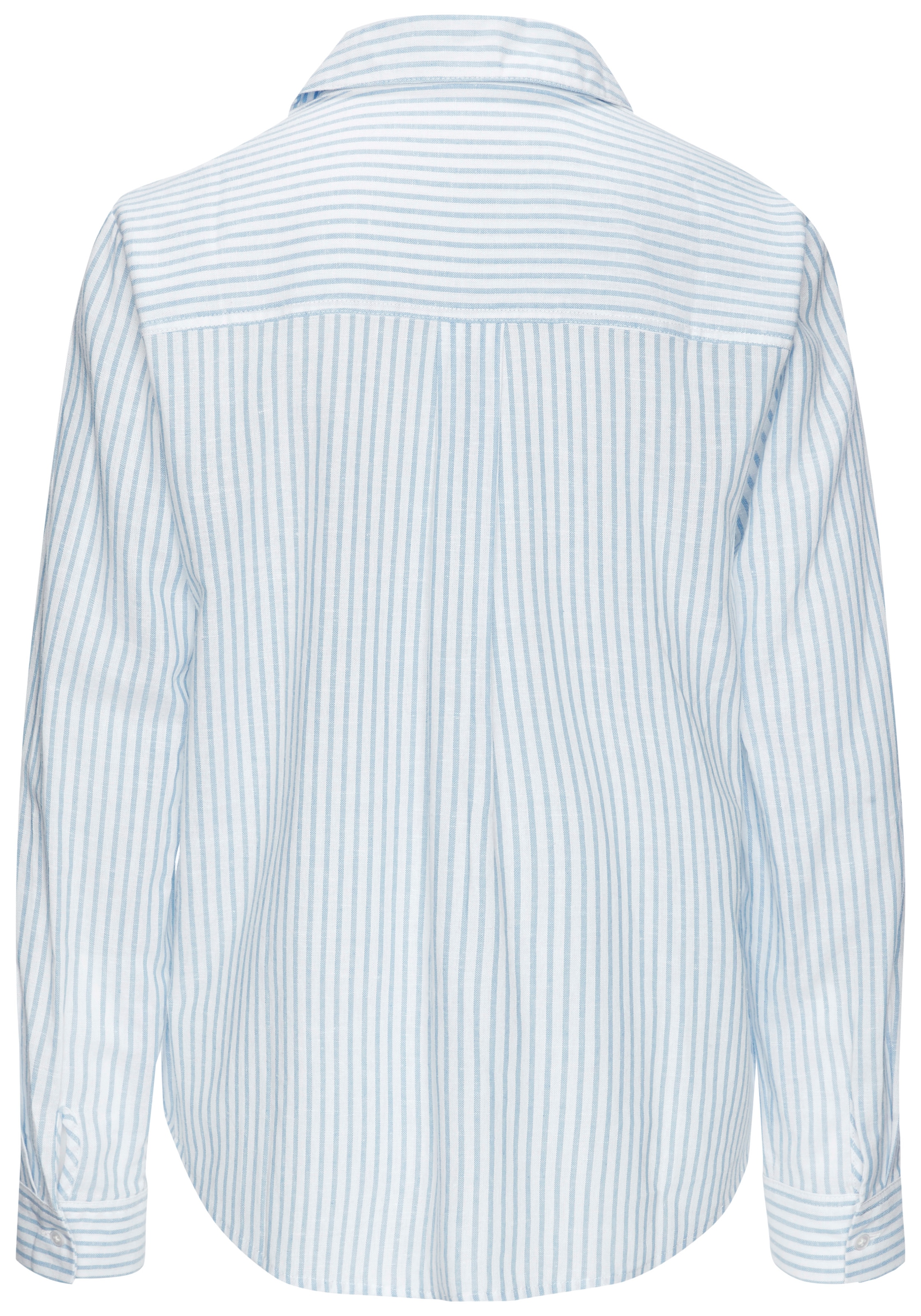 LASCANA Blouse à manches longues mit floraler Stickerei