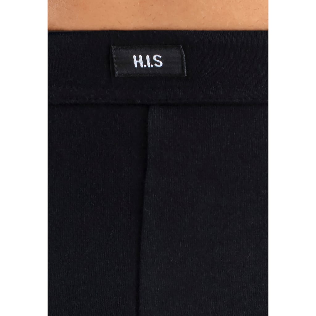 H.I.S Boxer »Boxershorts für Herren«, (Packung, 4 St.), mit kontrastfarbigen Streifen an den Seiten