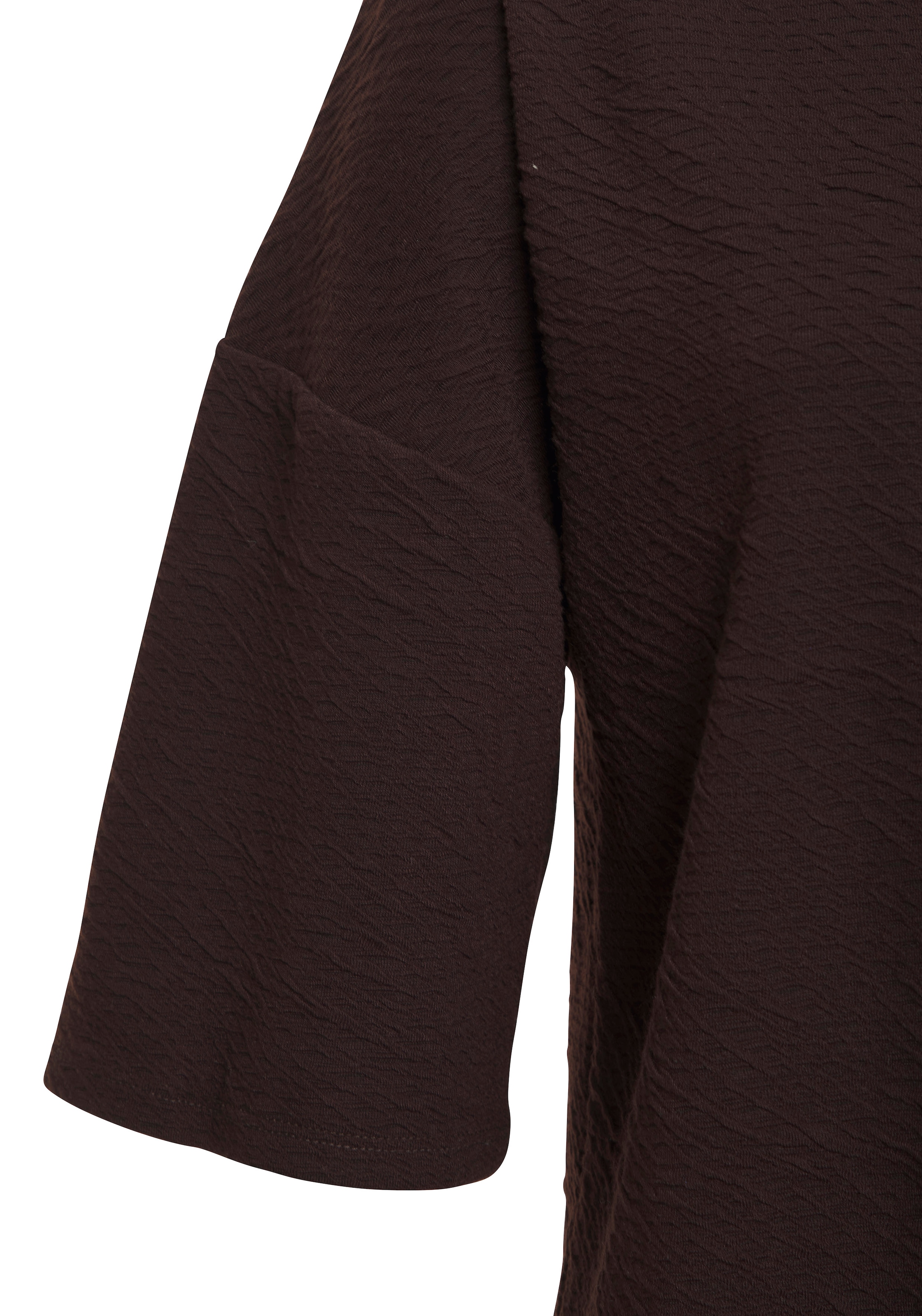 Venice Beach Shirt à col rond aus softer Strukturware, Oversize-Shirt, Sommershirt, casual