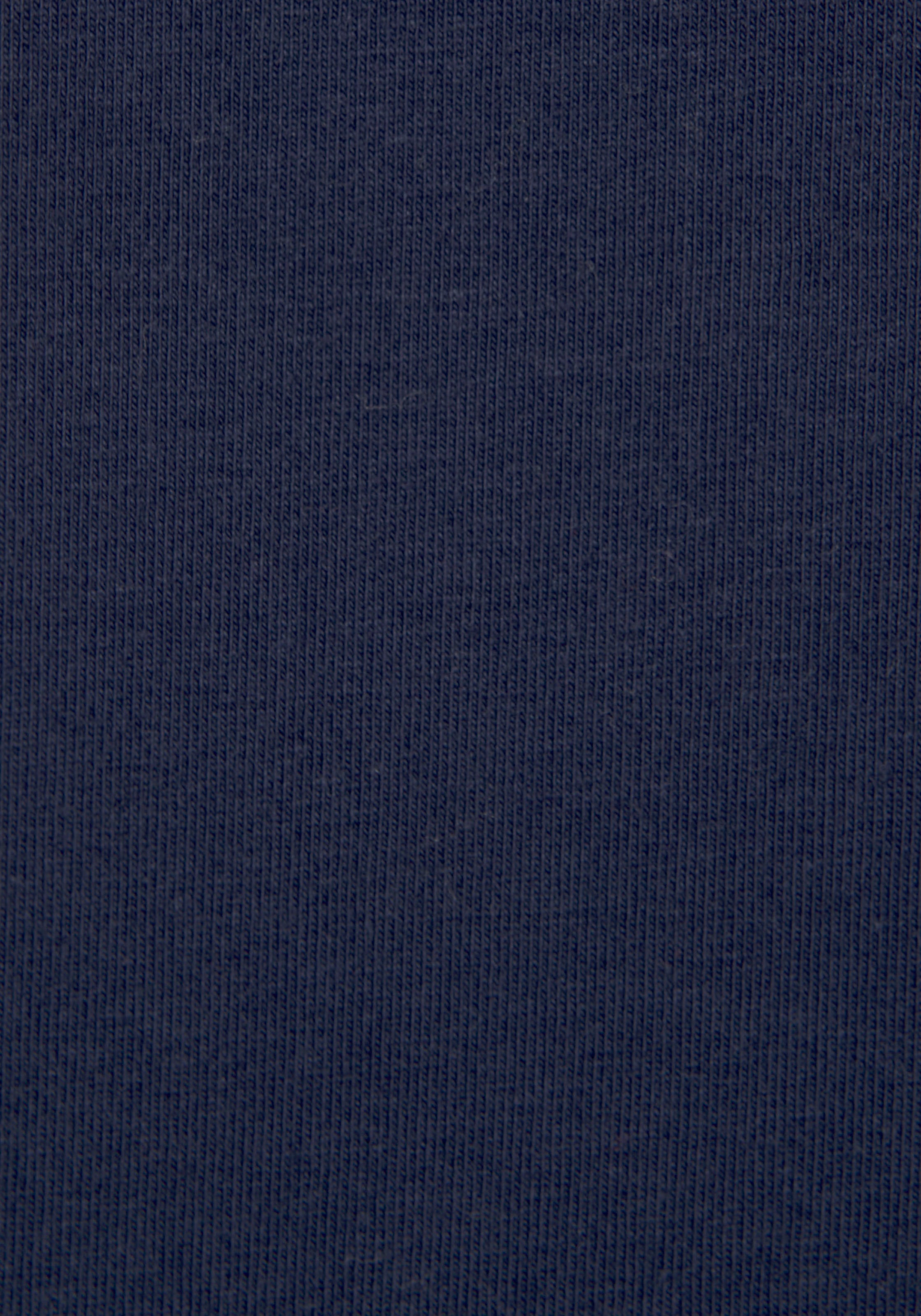 Vivance Kurzarmshirt, T-Shirt mit Stickerei, Loungewear