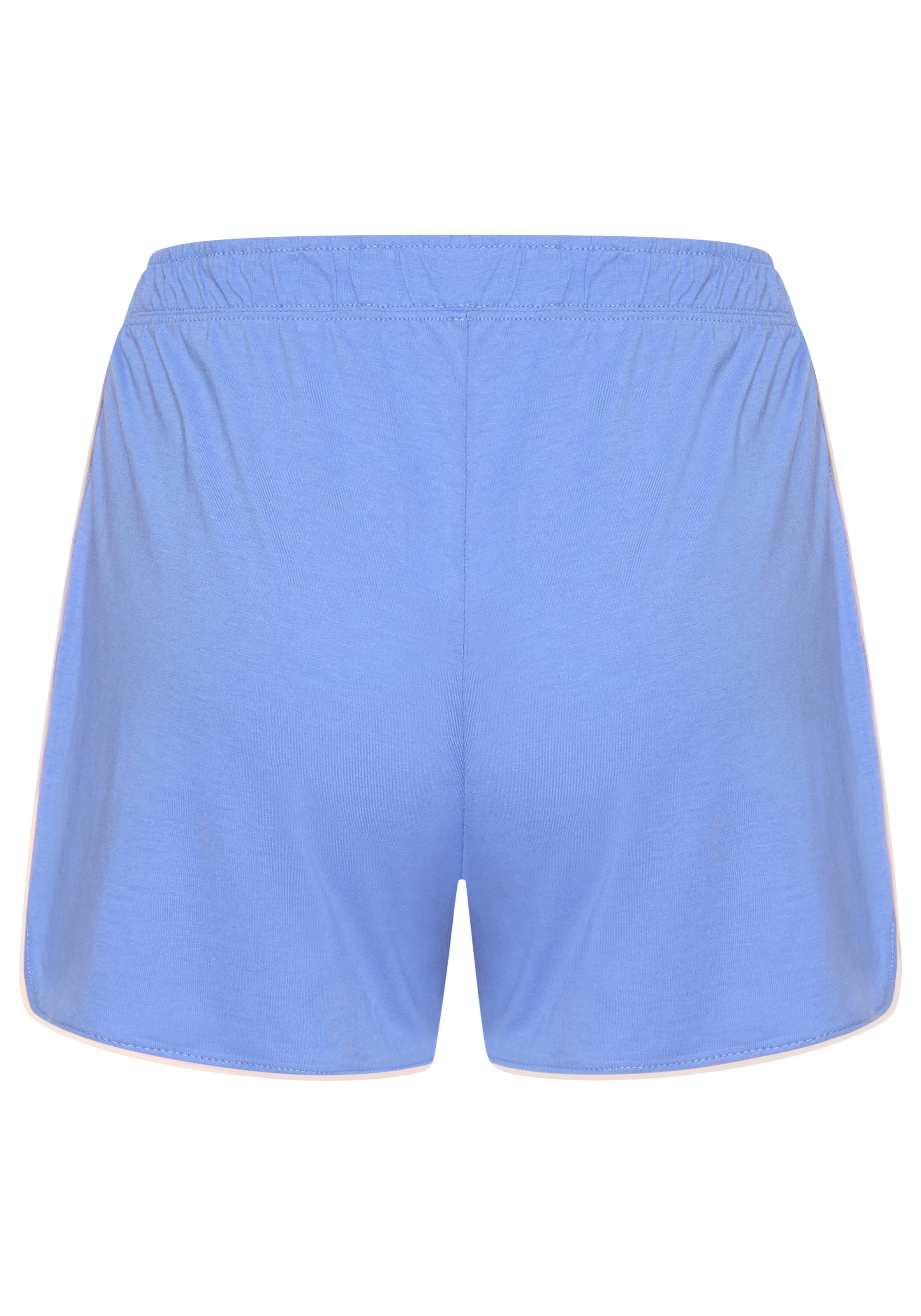 LASCANA Pyjamashorts  mit Kontrastpaspel am Saum